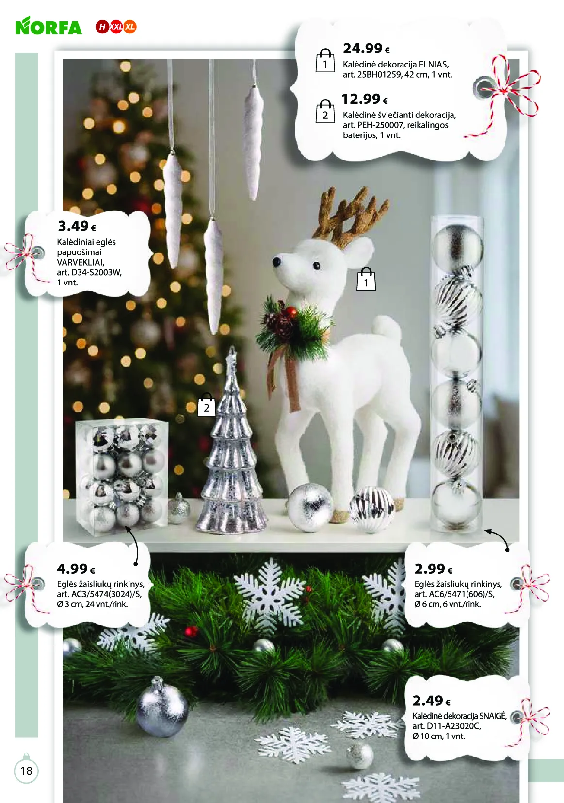 Norfa IŠSIRINK SAVO KALĖDAS – 18 psl.