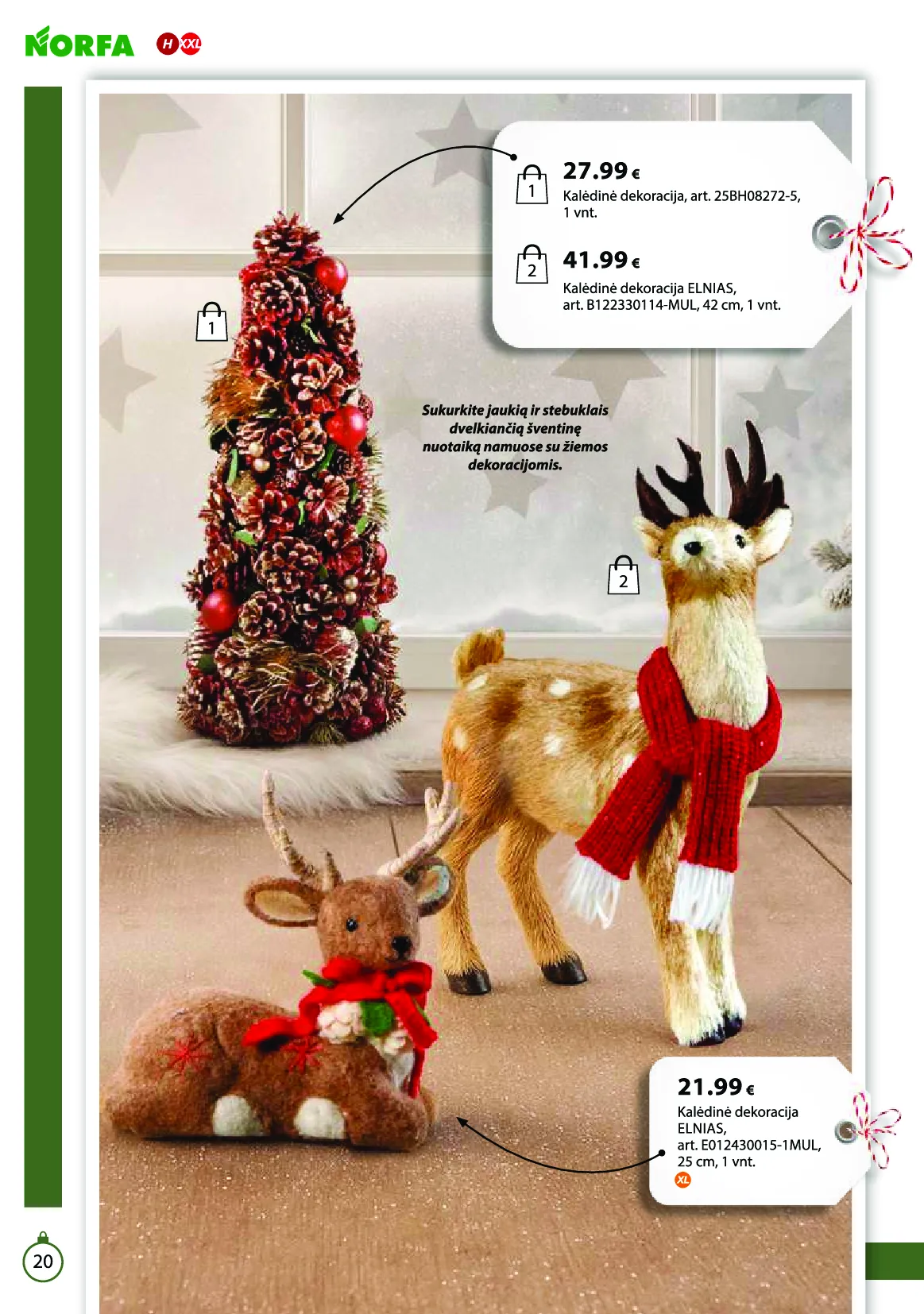 Norfa IŠSIRINK SAVO KALĖDAS – 20 psl.