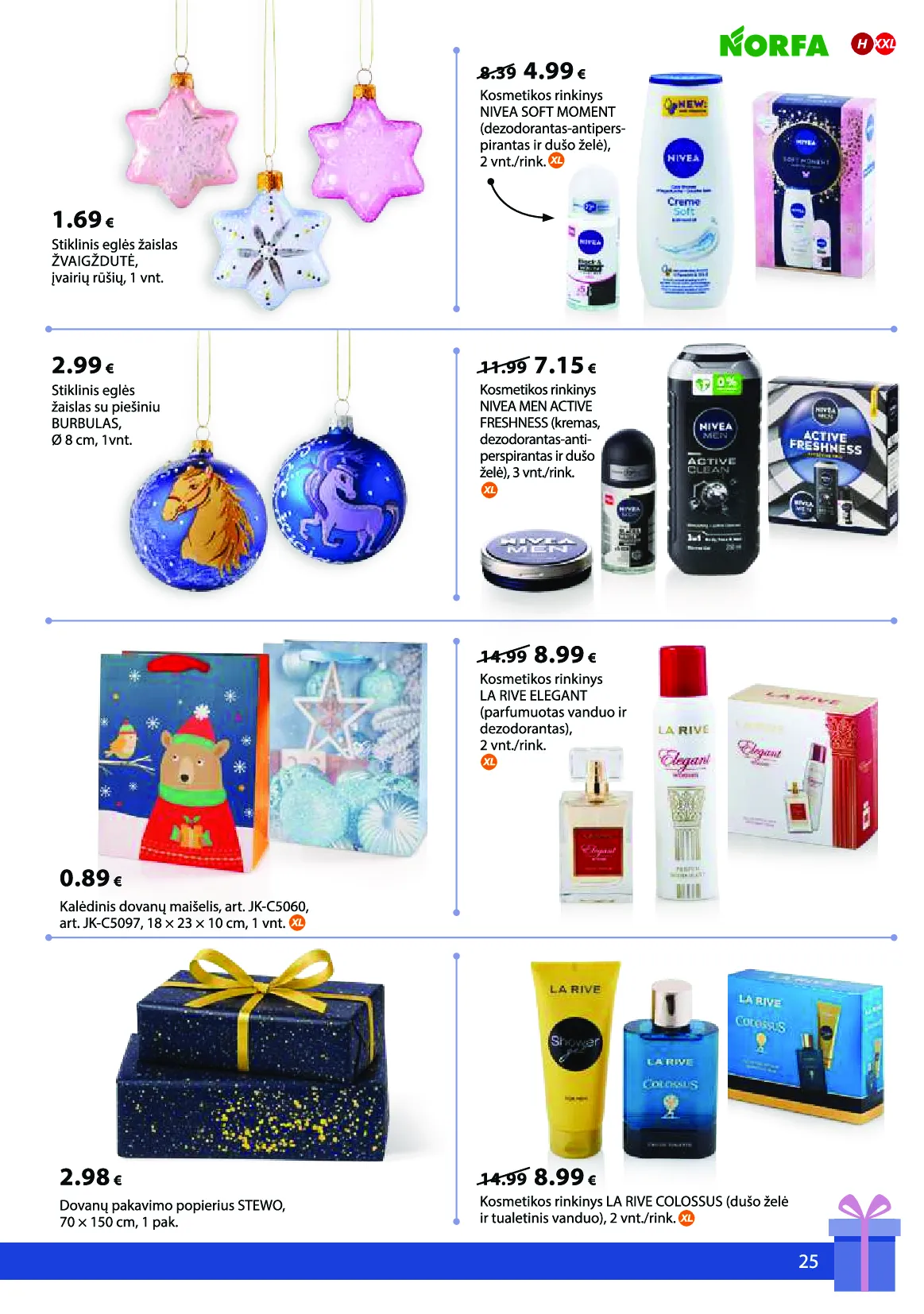 Norfa IŠSIRINK SAVO KALĖDAS – 25 psl.