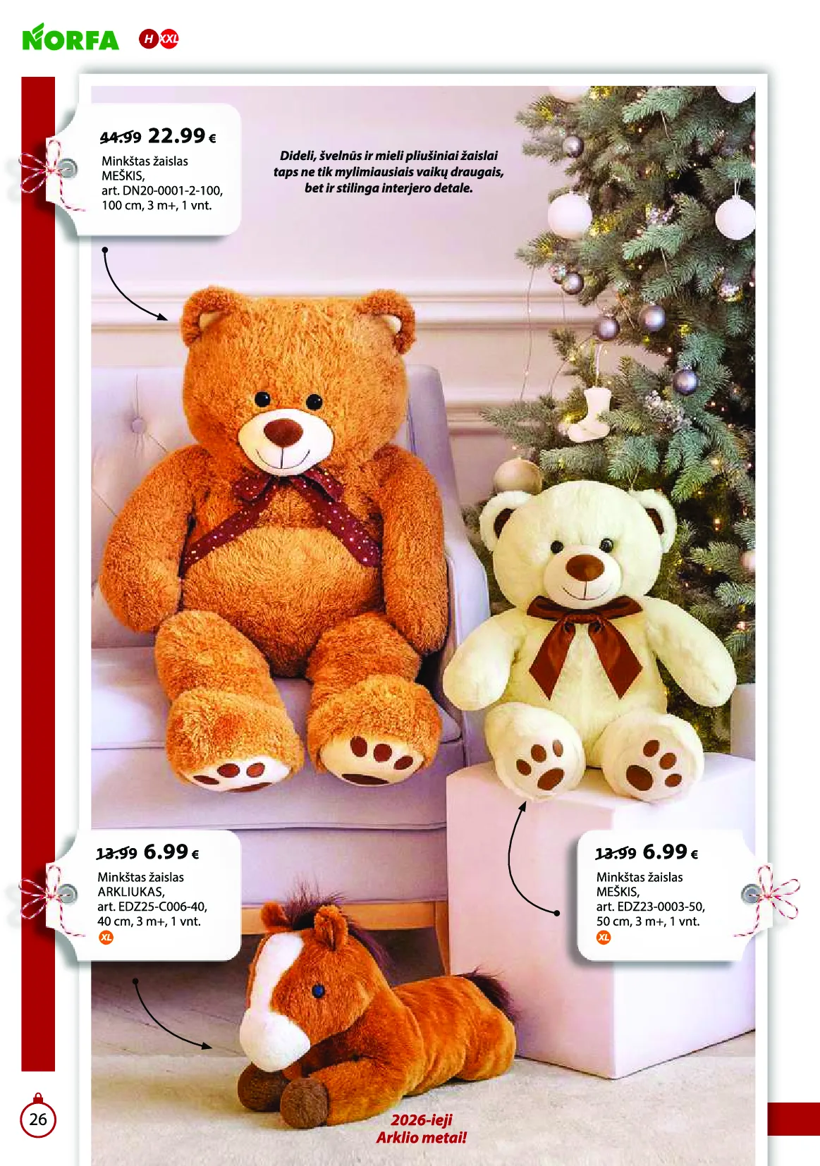 Norfa IŠSIRINK SAVO KALĖDAS – 26 psl.