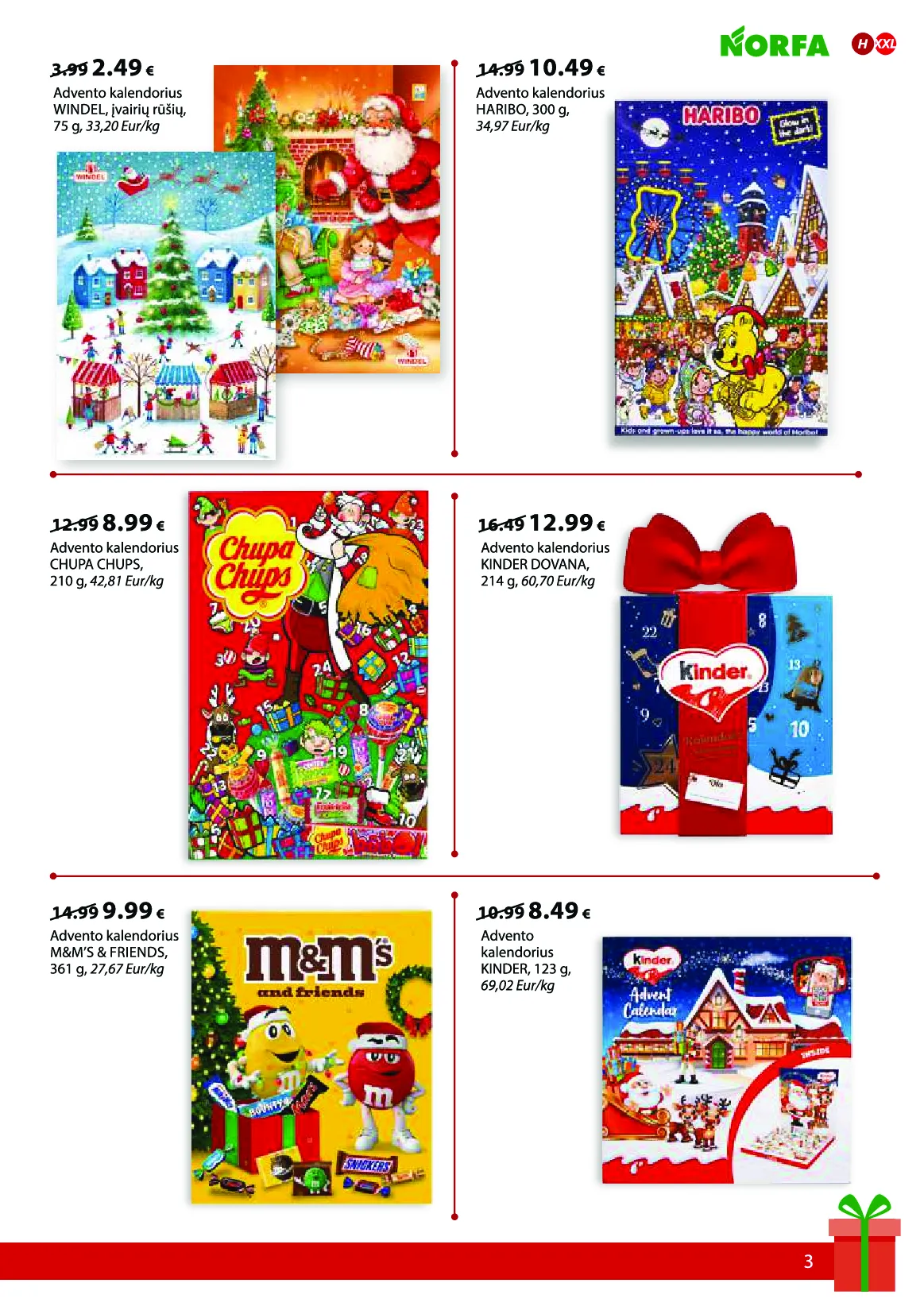 Norfa IŠSIRINK SAVO KALĖDAS – 3 psl.