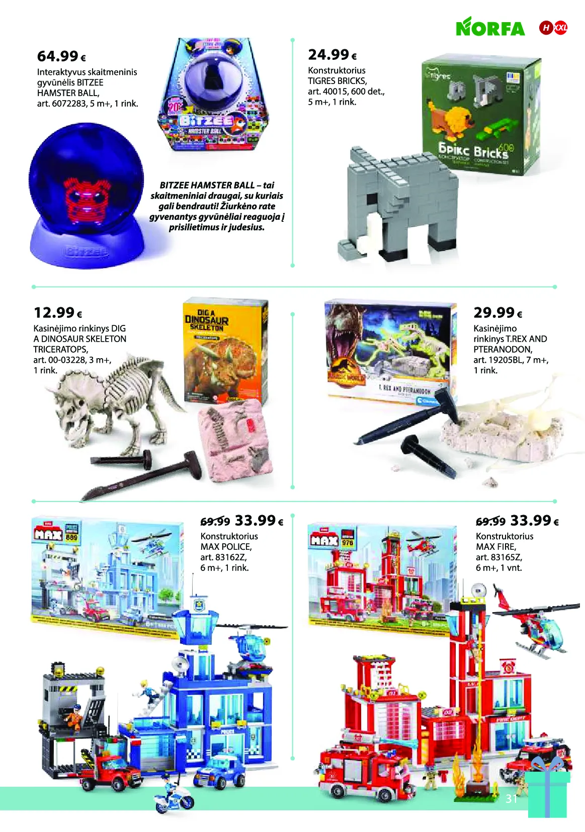 Norfa IŠSIRINK SAVO KALĖDAS – 31 psl.