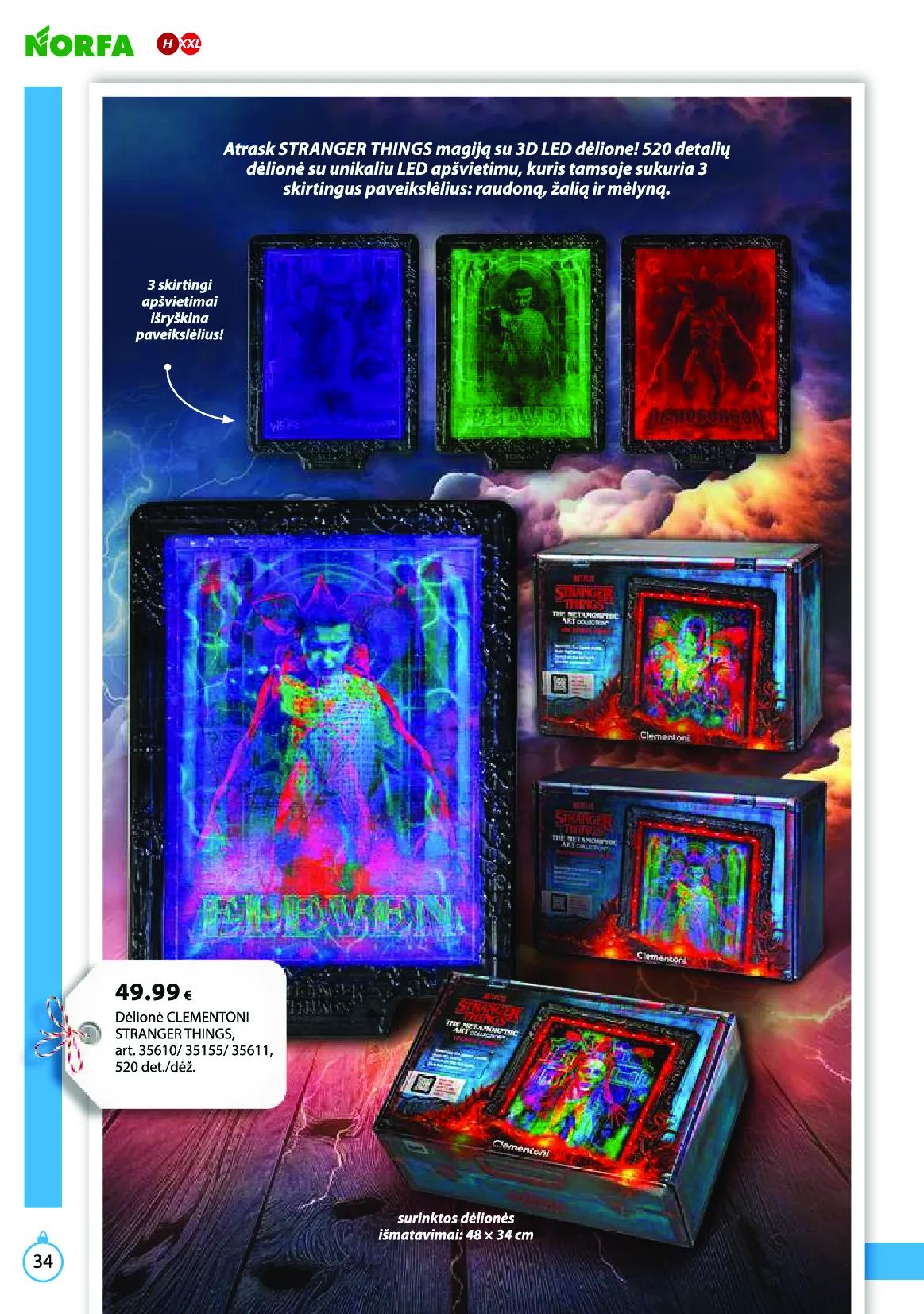 Norfa IŠSIRINK SAVO KALĖDAS – 34 psl.