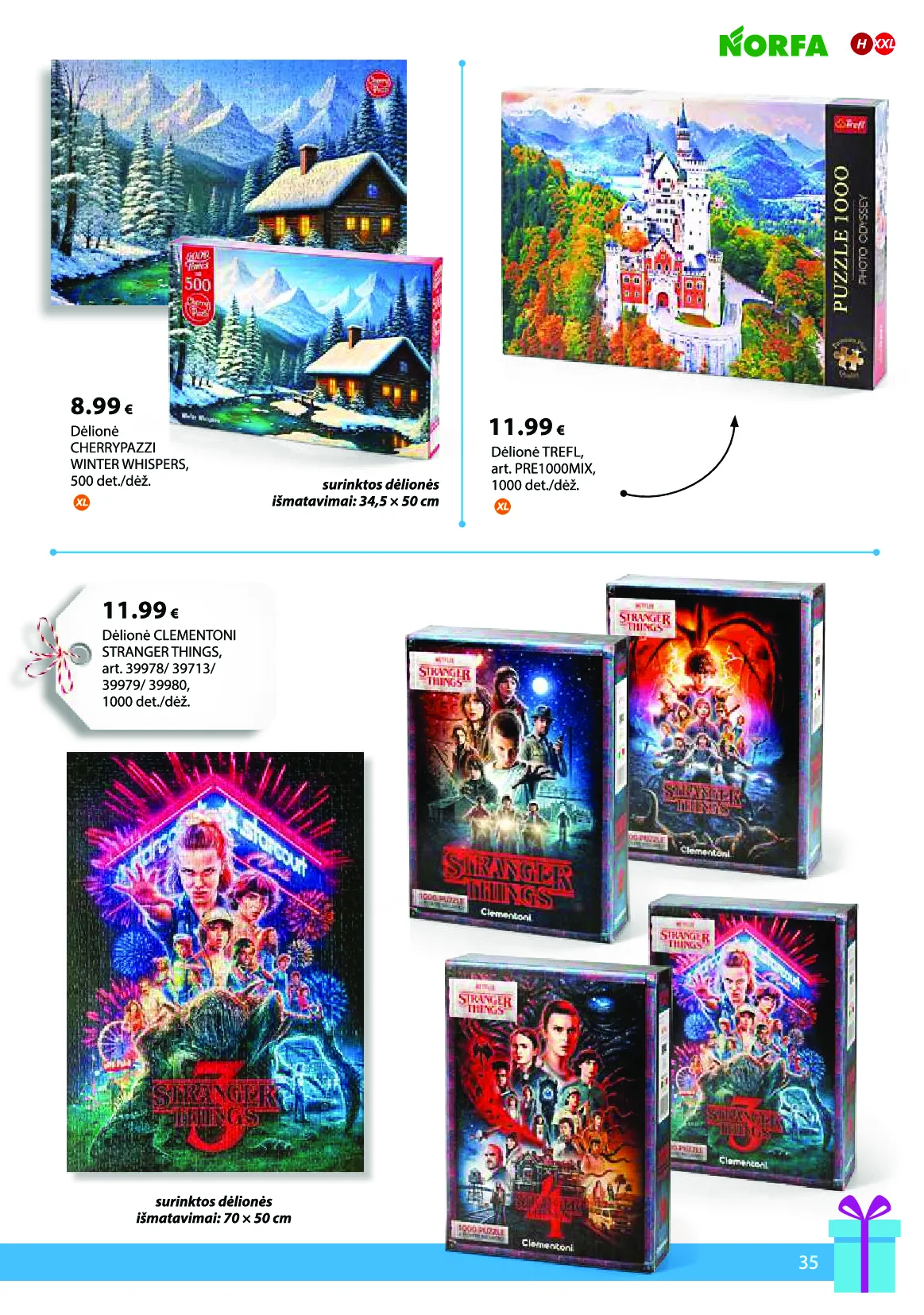 Norfa IŠSIRINK SAVO KALĖDAS – 35 psl.