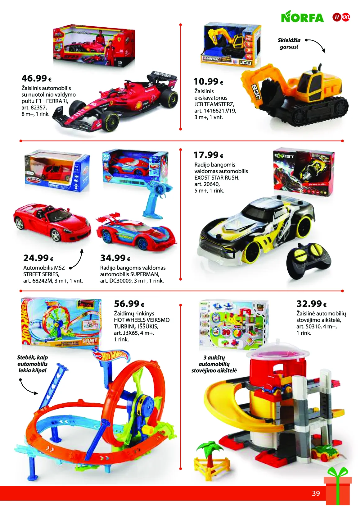 Norfa IŠSIRINK SAVO KALĖDAS – 39 psl.