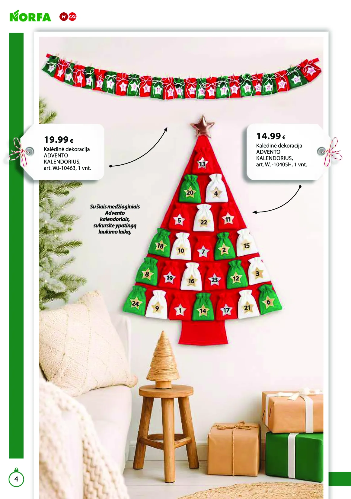 Norfa IŠSIRINK SAVO KALĖDAS – 4 psl.