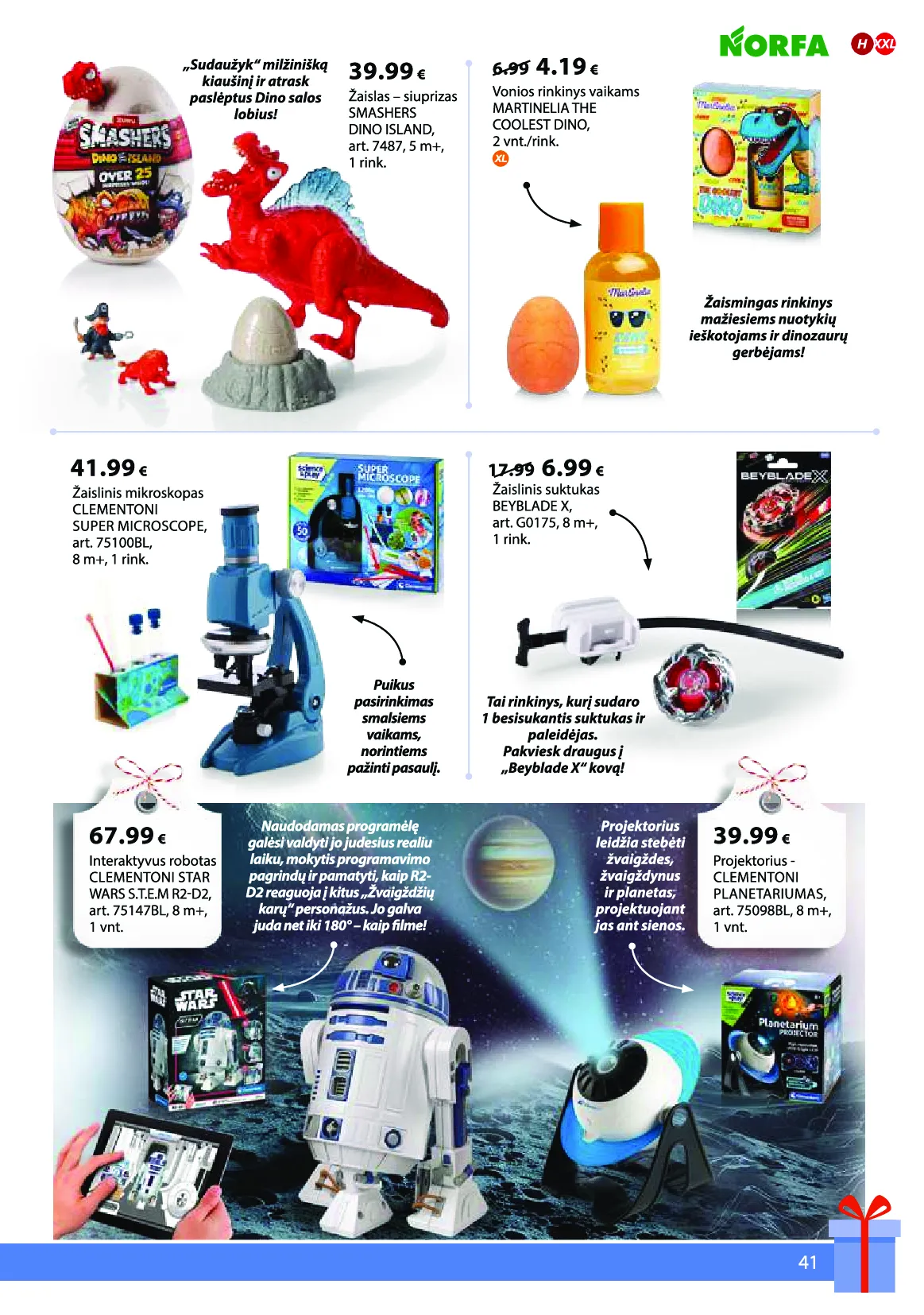 Norfa IŠSIRINK SAVO KALĖDAS – 41 psl.