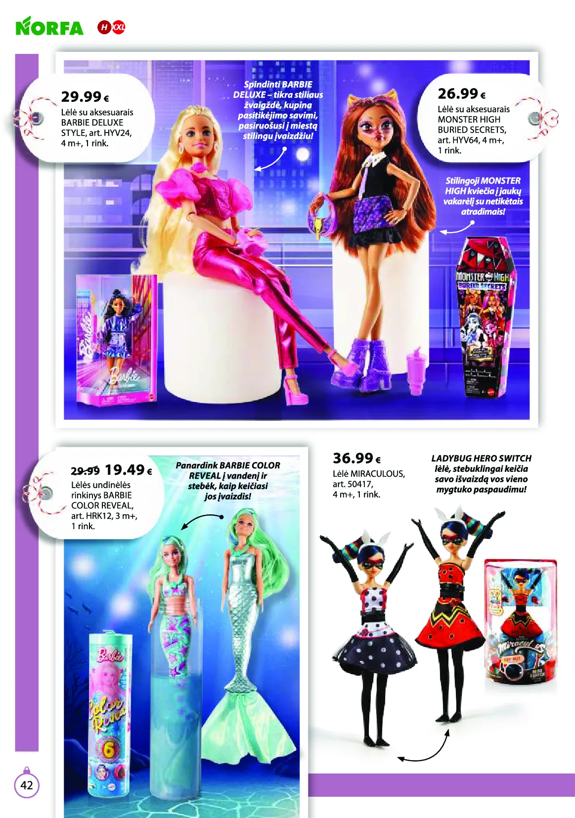 Norfa IŠSIRINK SAVO KALĖDAS – 42 psl.