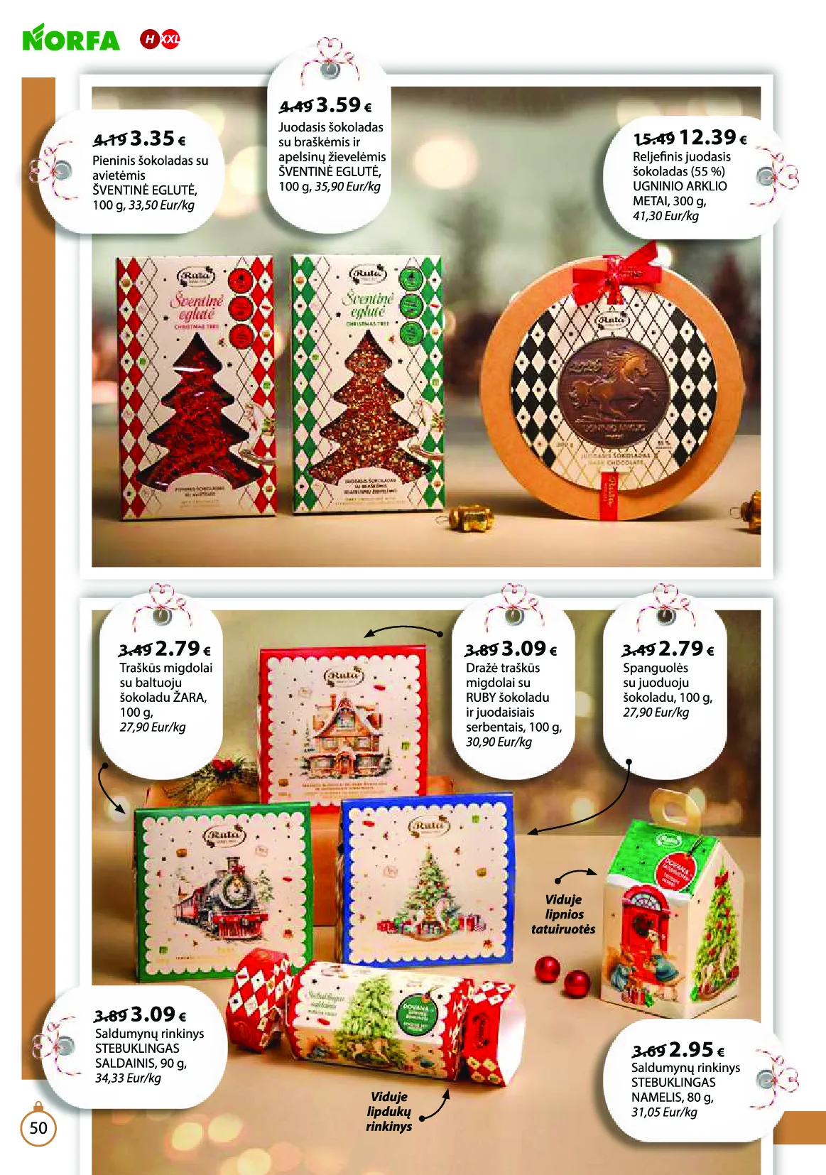 Norfa IŠSIRINK SAVO KALĖDAS – 50 psl.