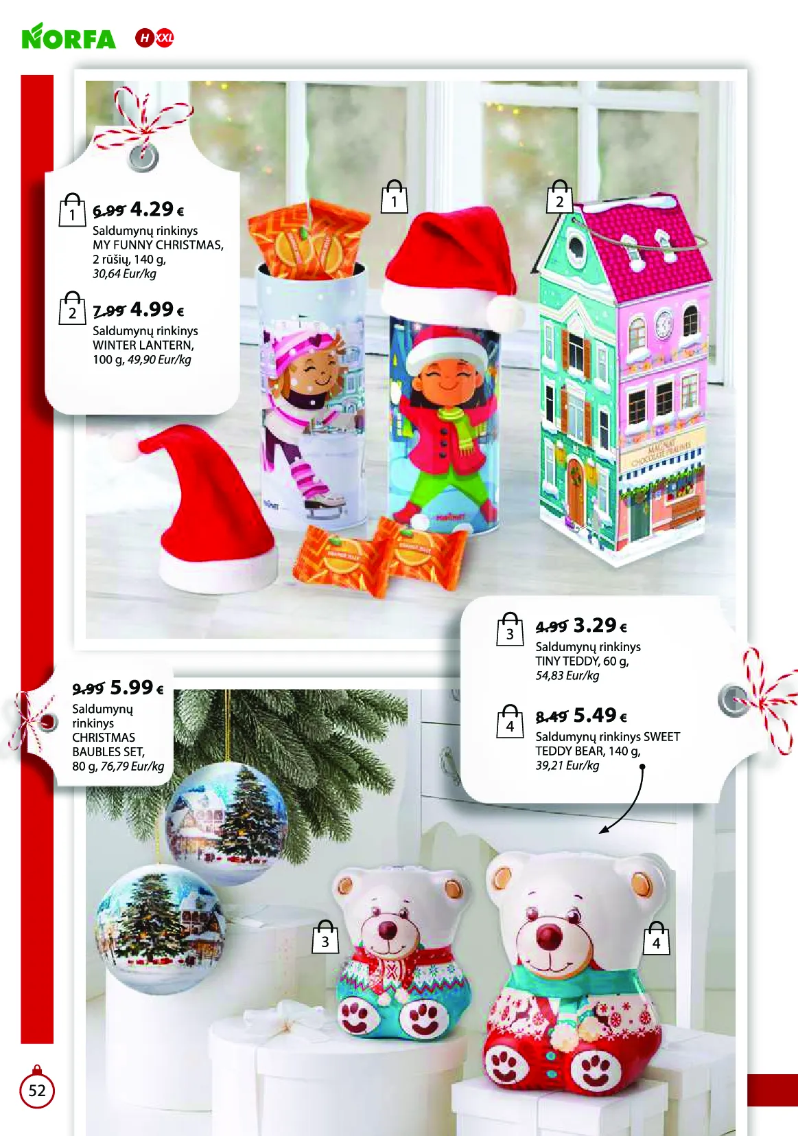 Norfa IŠSIRINK SAVO KALĖDAS – 52 psl.