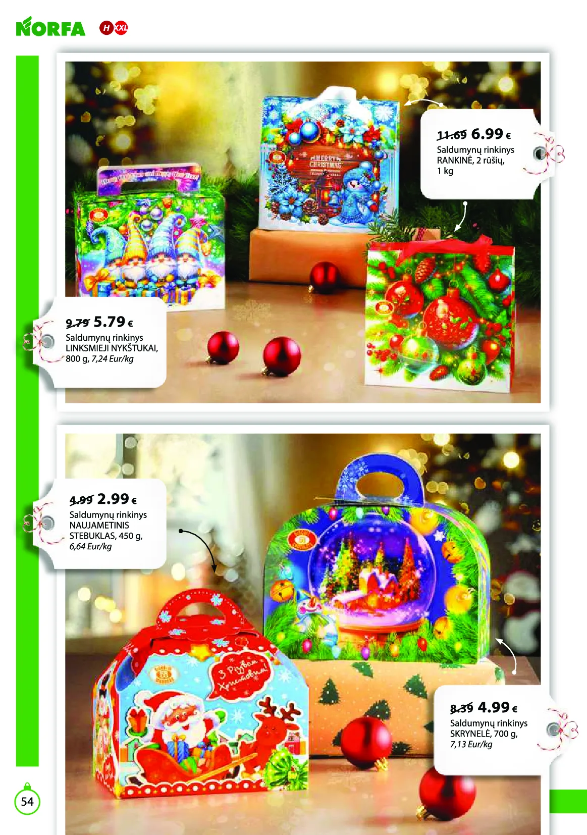 Norfa IŠSIRINK SAVO KALĖDAS – 54 psl.