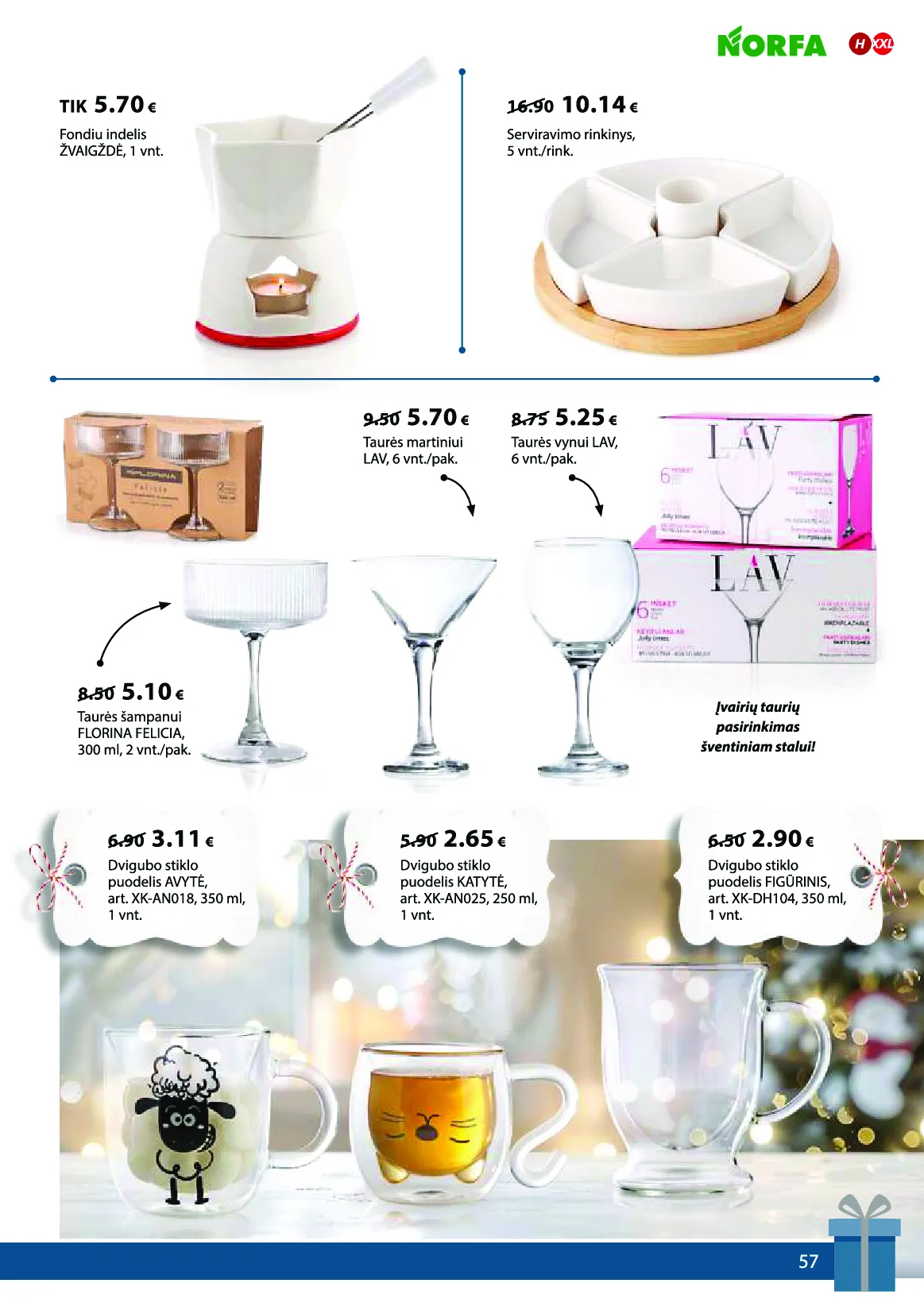 Norfa IŠSIRINK SAVO KALĖDAS – 57 psl.