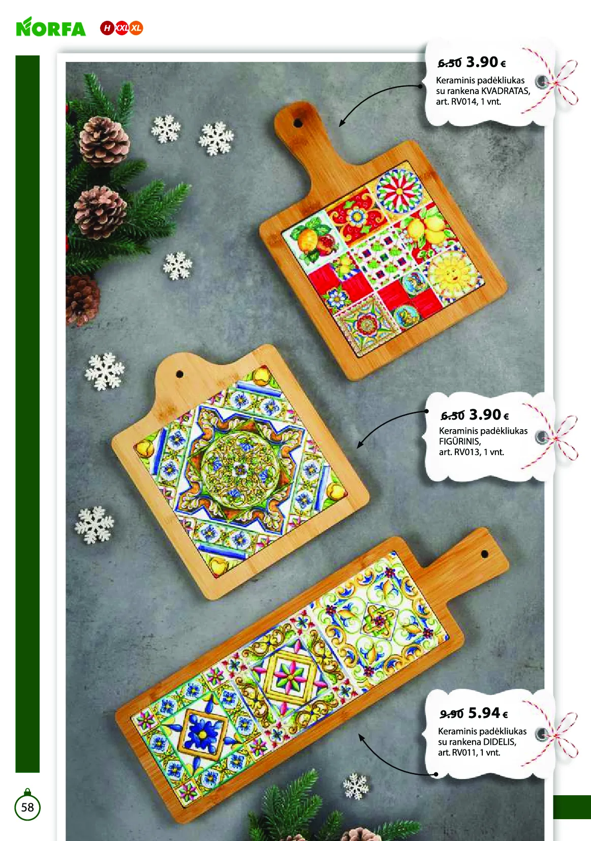 Norfa IŠSIRINK SAVO KALĖDAS – 58 psl.