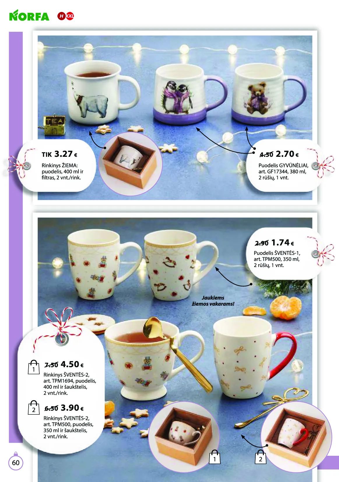 Norfa IŠSIRINK SAVO KALĖDAS – 60 psl.