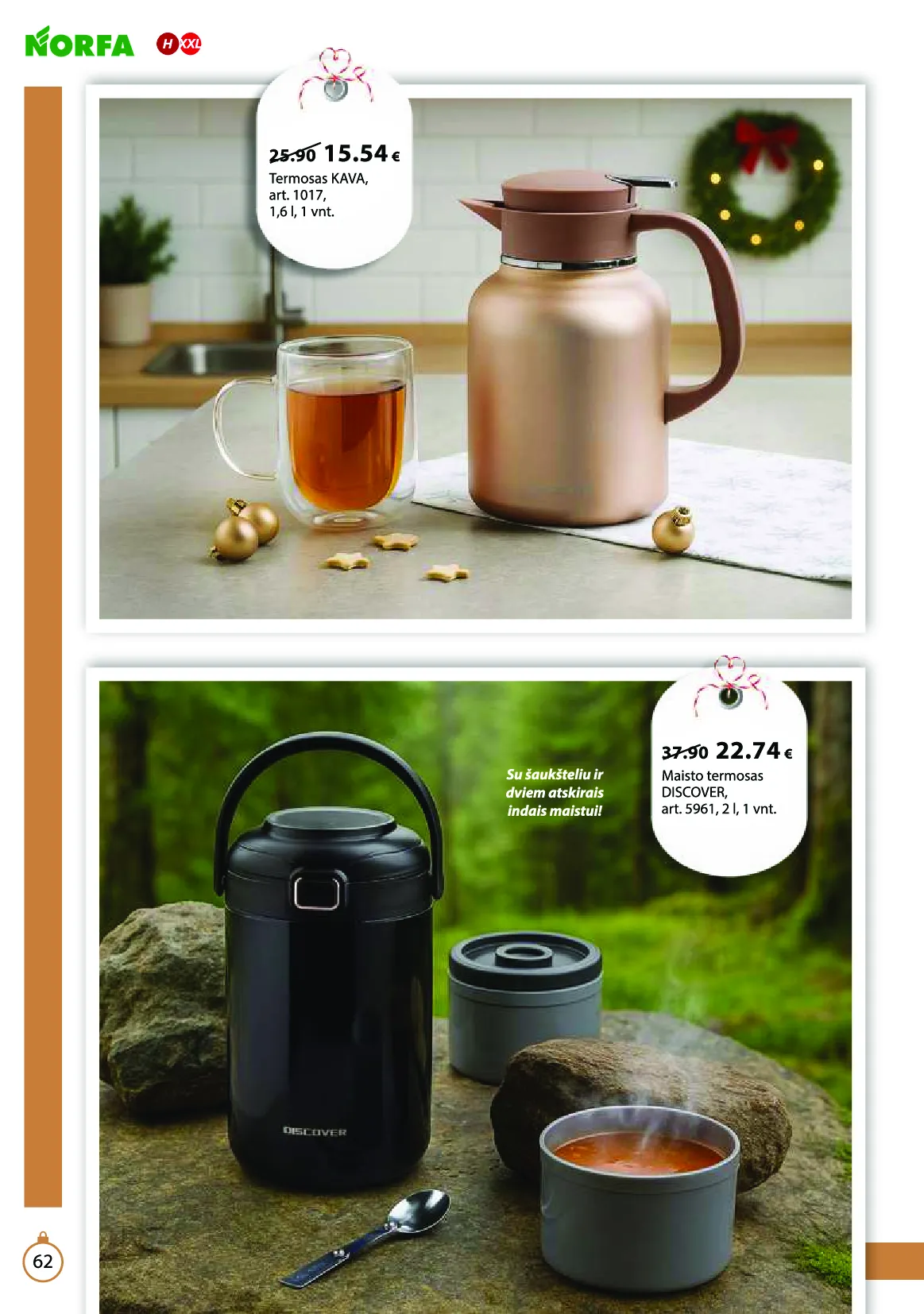 Norfa IŠSIRINK SAVO KALĖDAS – 62 psl.