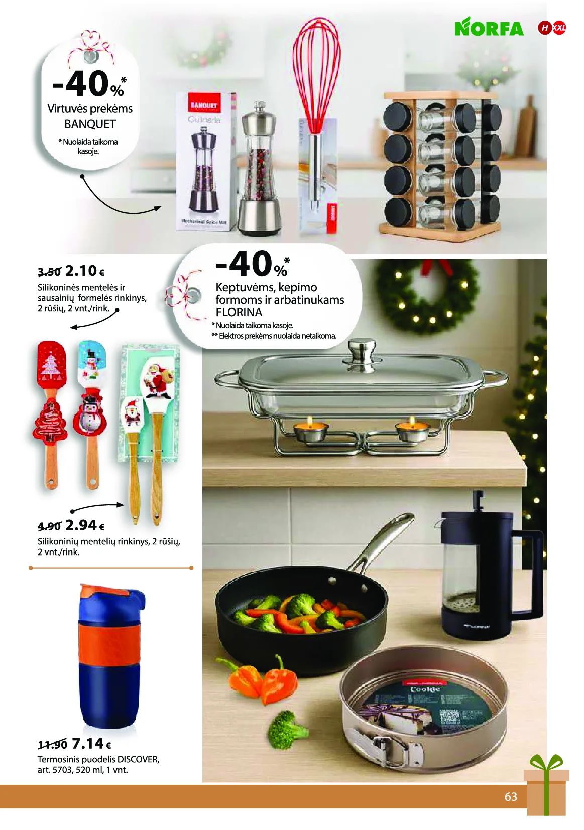 Norfa IŠSIRINK SAVO KALĖDAS – 63 psl.