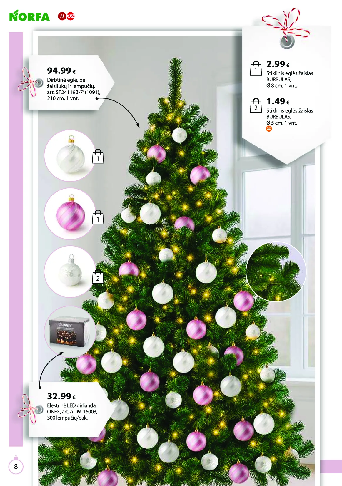 Norfa IŠSIRINK SAVO KALĖDAS – 8 psl.