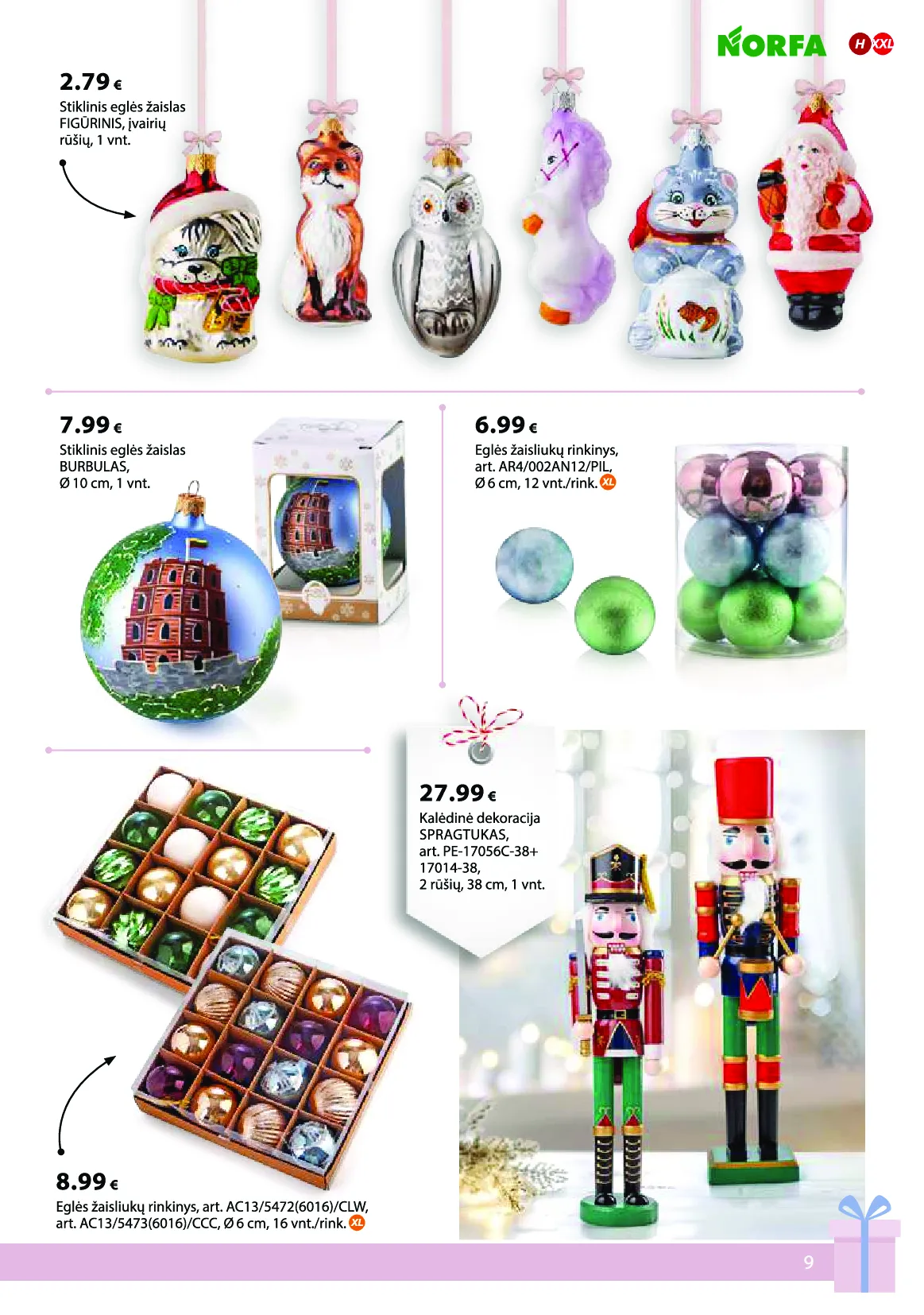 Norfa IŠSIRINK SAVO KALĖDAS – 9 psl.