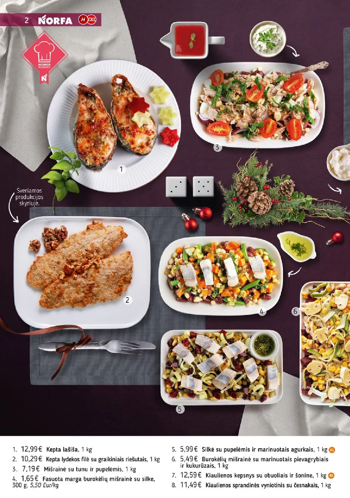 Norfa PARSINEŠKITE NAMO KALĖDAS! – 2 psl.