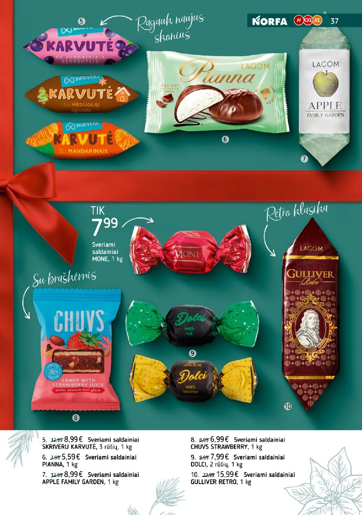 Norfa PARSINEŠKITE NAMO KALĖDAS! – 37 psl.