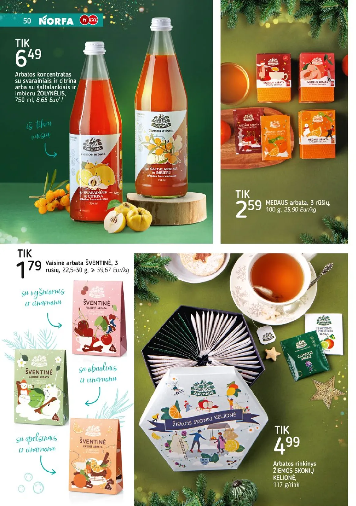 Norfa PARSINEŠKITE NAMO KALĖDAS! – 50 psl.