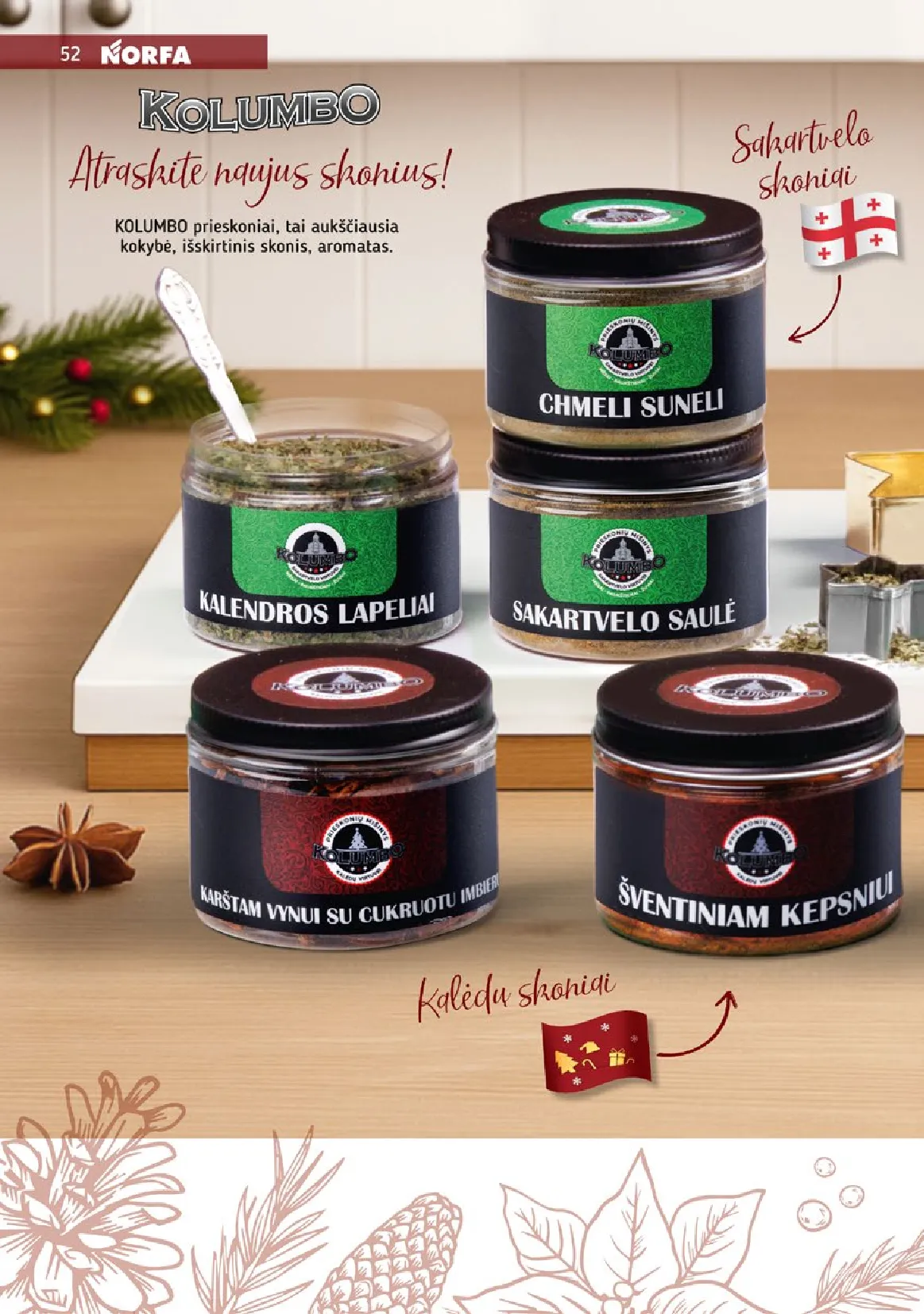 Norfa PARSINEŠKITE NAMO KALĖDAS! – 52 psl.