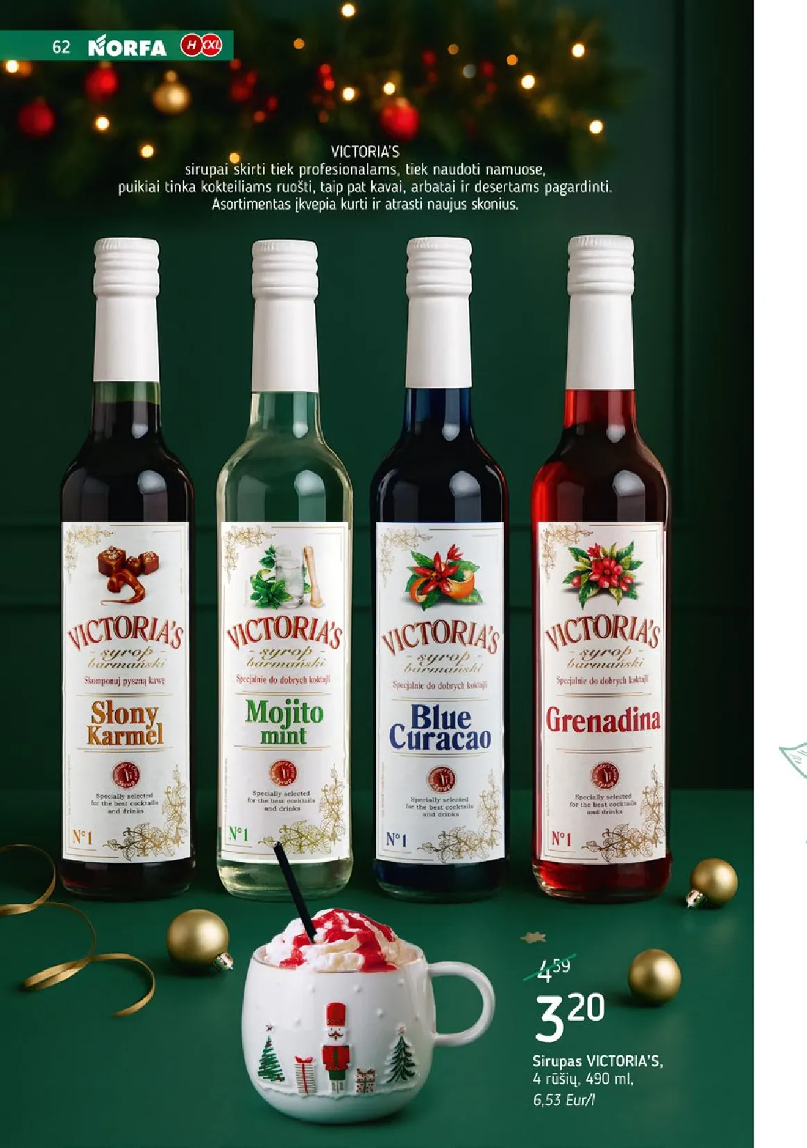 Norfa PARSINEŠKITE NAMO KALĖDAS! – 62 psl.