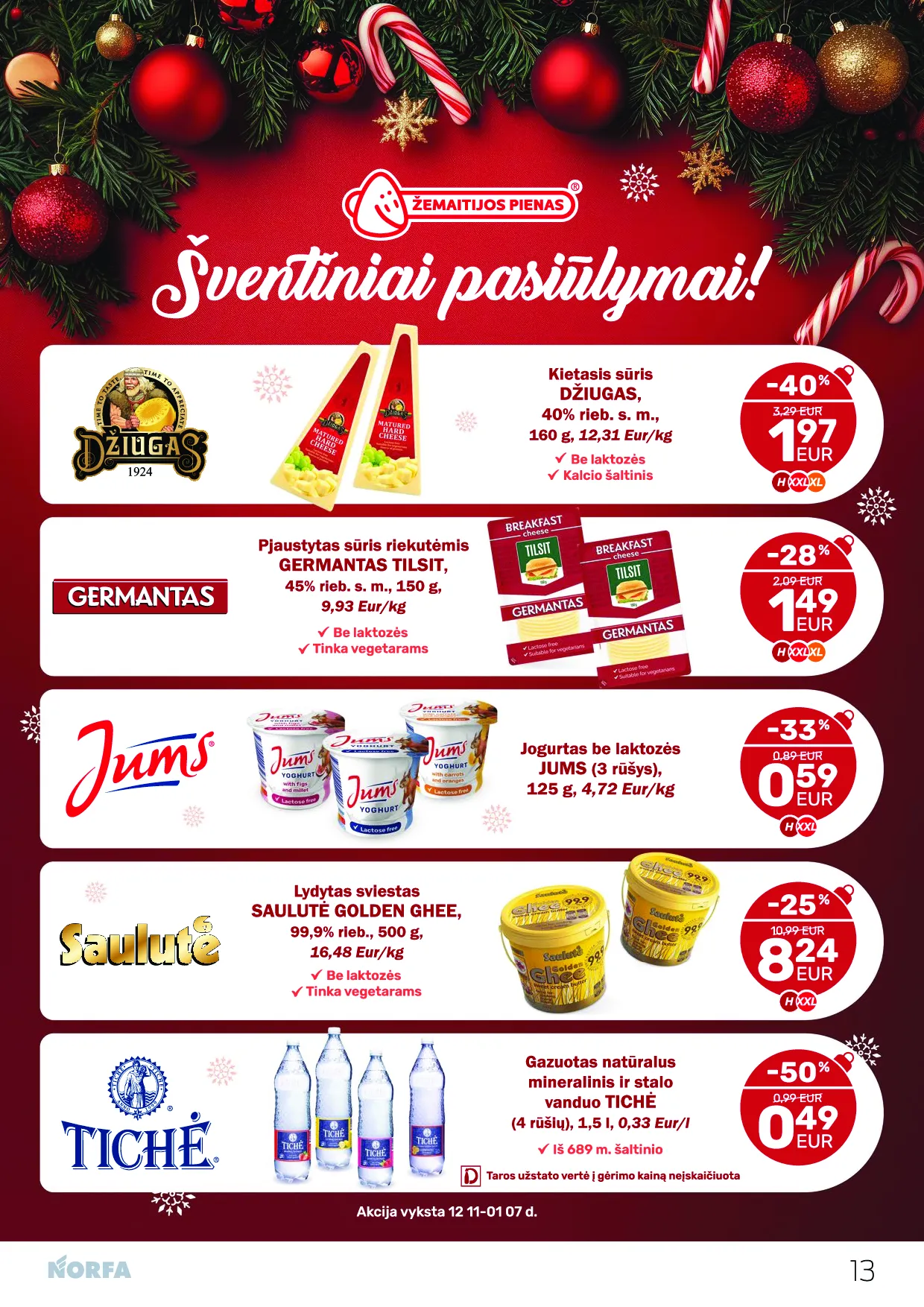 Norfa akcijų leidinys nr. 26 – 13 psl.