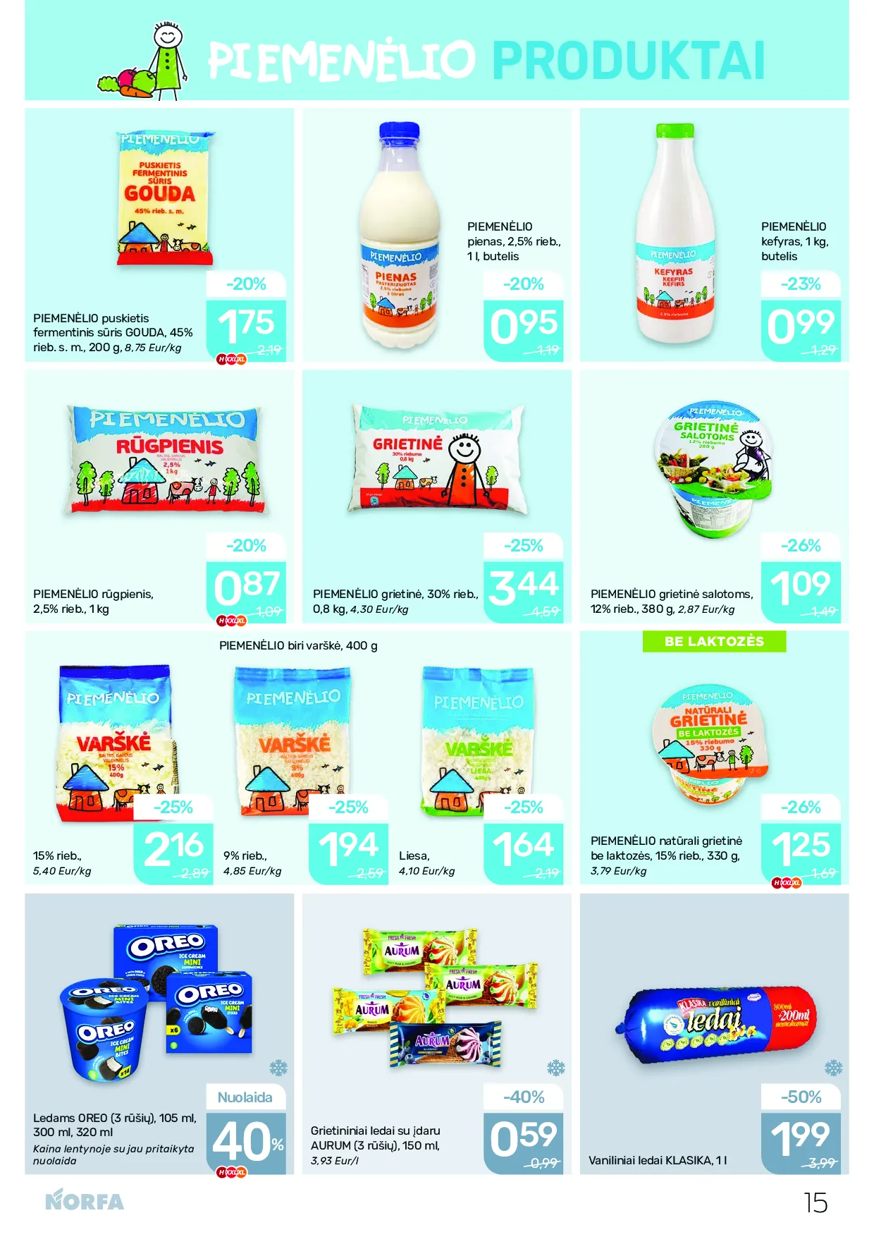 Norfa akcijų leidinys nr. 26 – 15 psl.