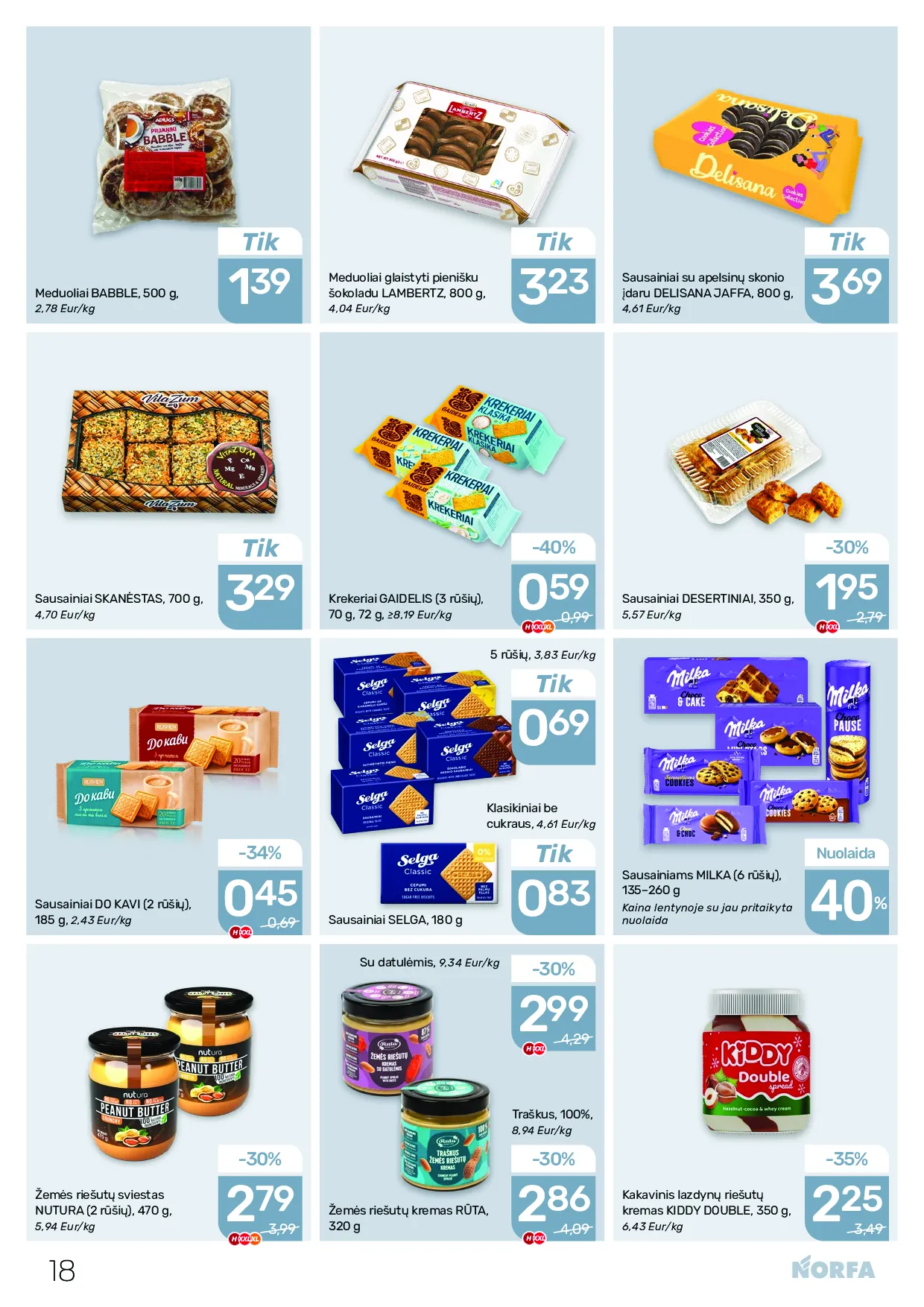 Norfa akcijų leidinys nr. 26 – 18 psl.