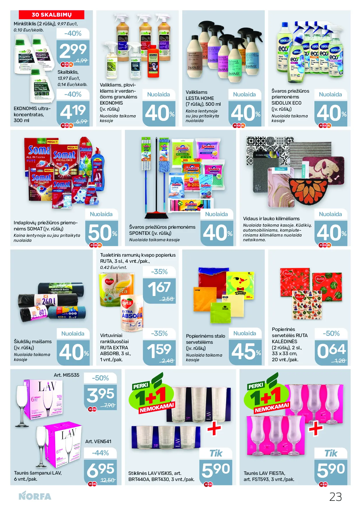 Norfa akcijų leidinys nr. 26 – 23 psl.