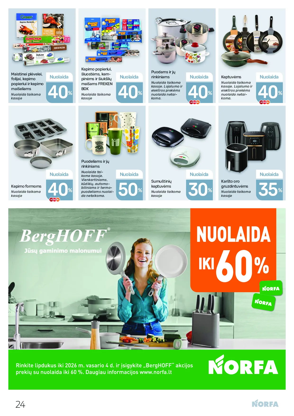 Norfa akcijų leidinys nr. 26 – 24 psl.
