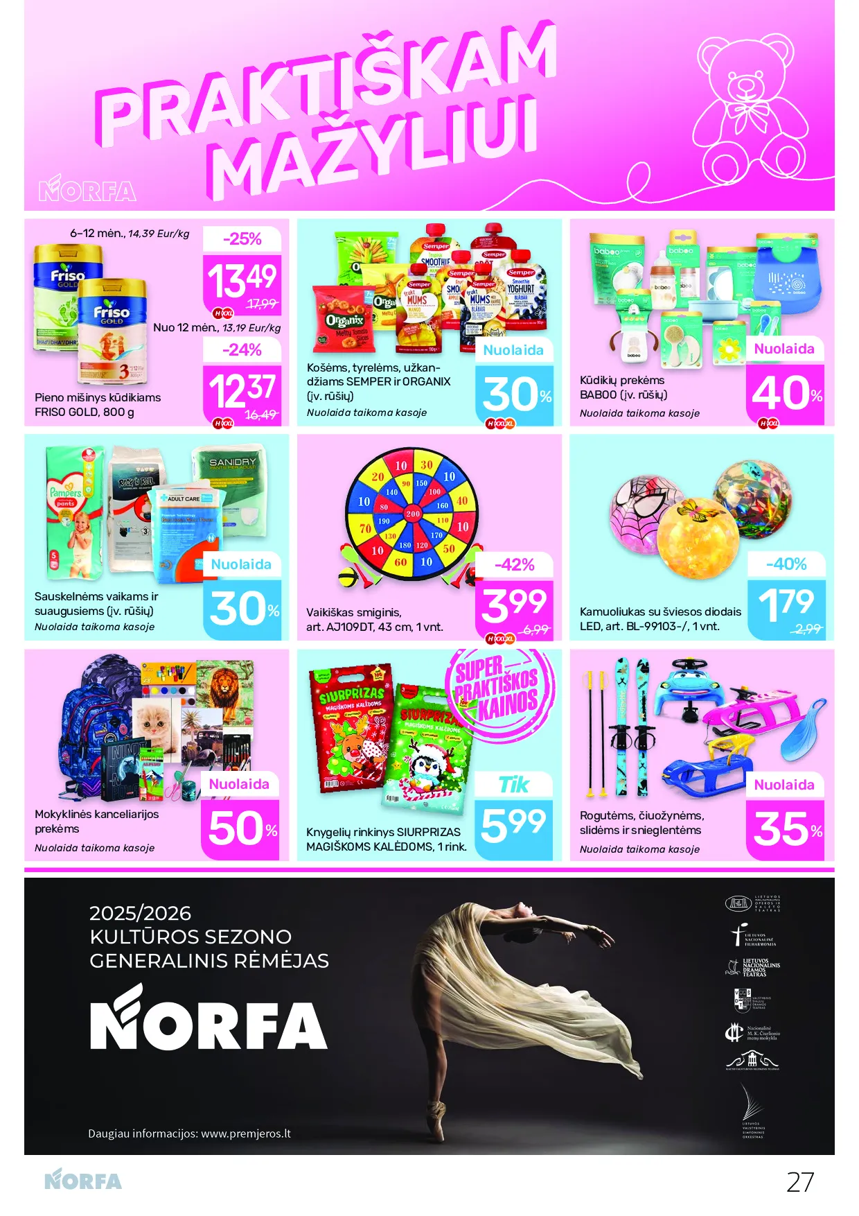 Norfa akcijų leidinys nr. 26 – 27 psl.