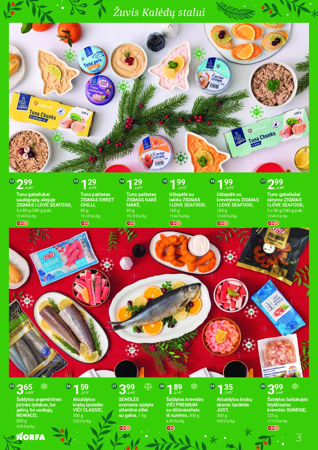 Norfa akcijų leidinys nr. 26 – 3 psl.