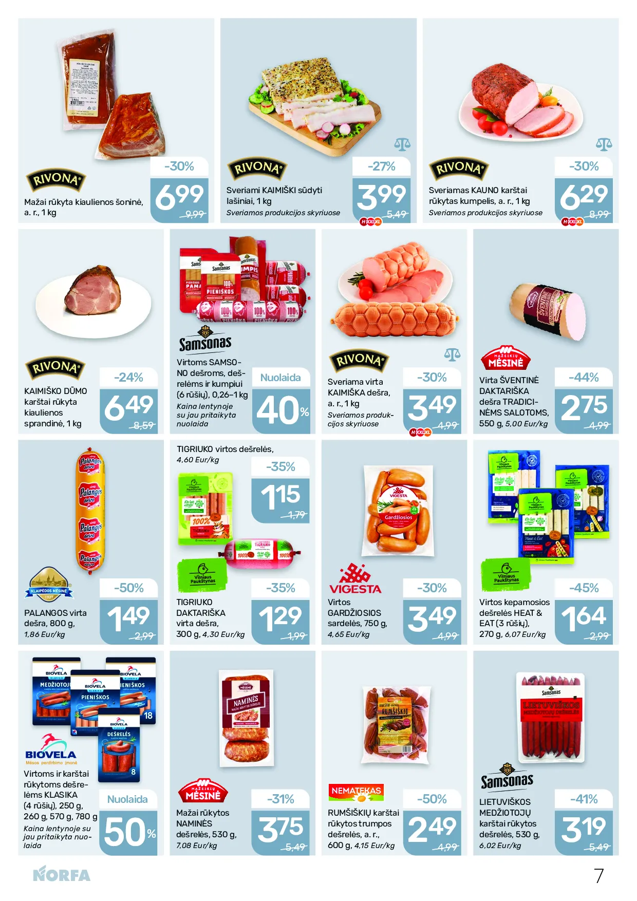 Norfa akcijų leidinys nr. 26 – 7 psl.