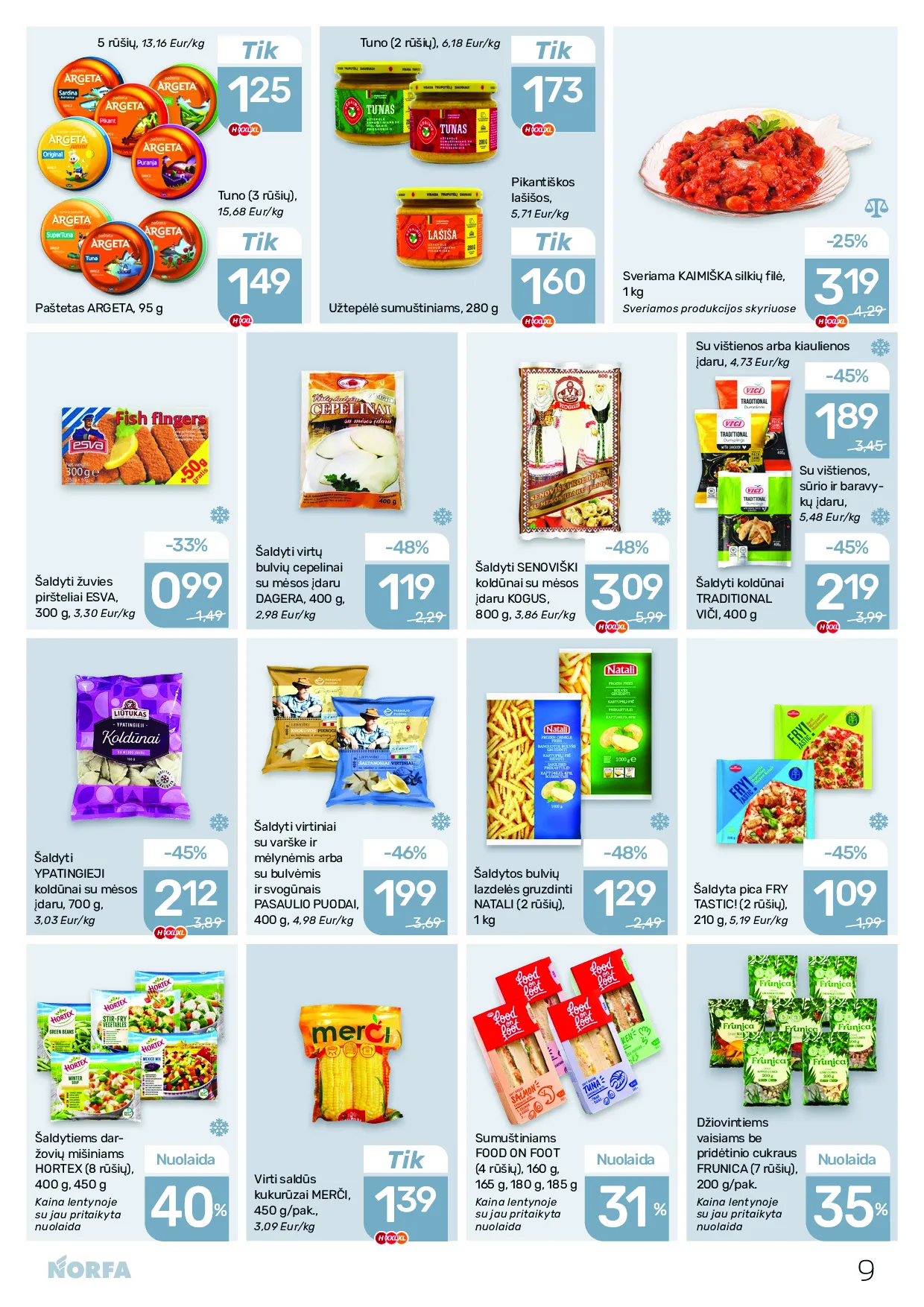 Norfa akcijų leidinys nr. 26 – 9 psl.