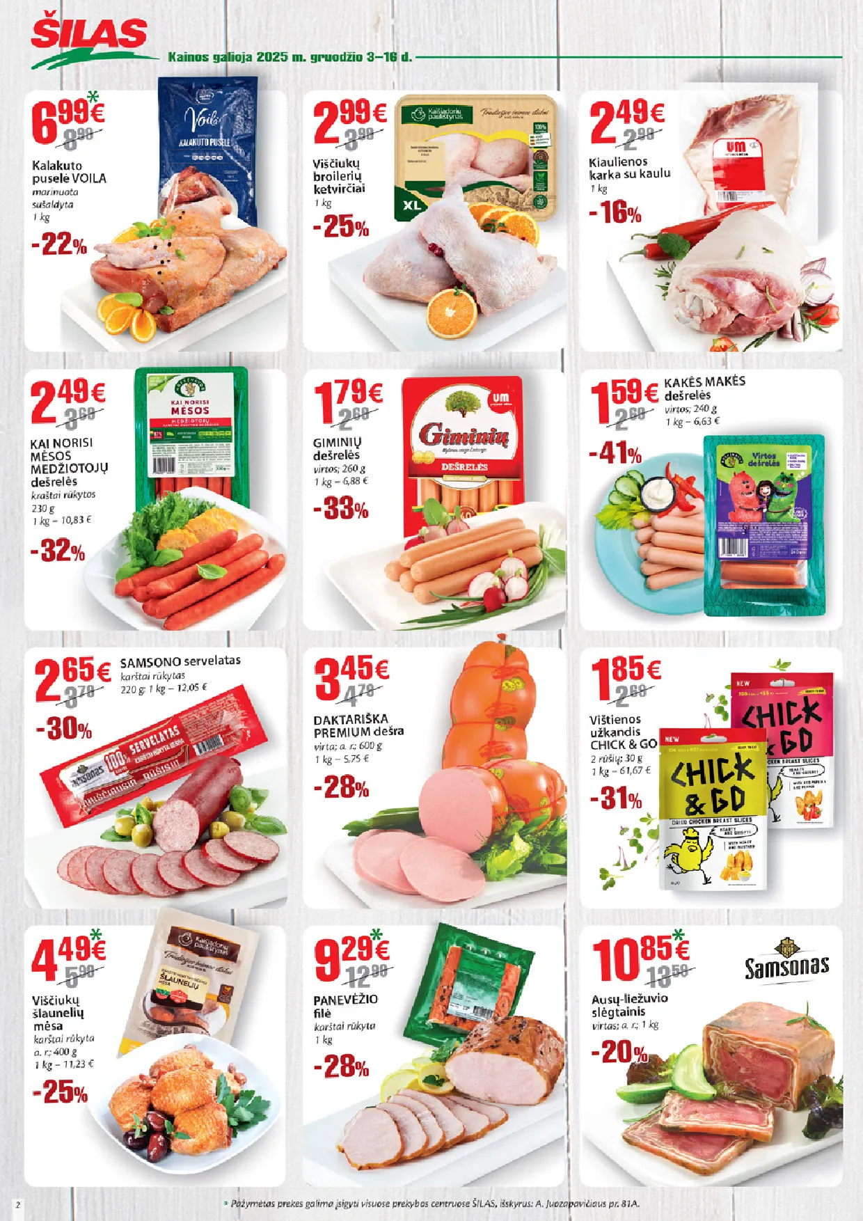 Šilas akcijų leidinys Nr. 24 – 2 psl.