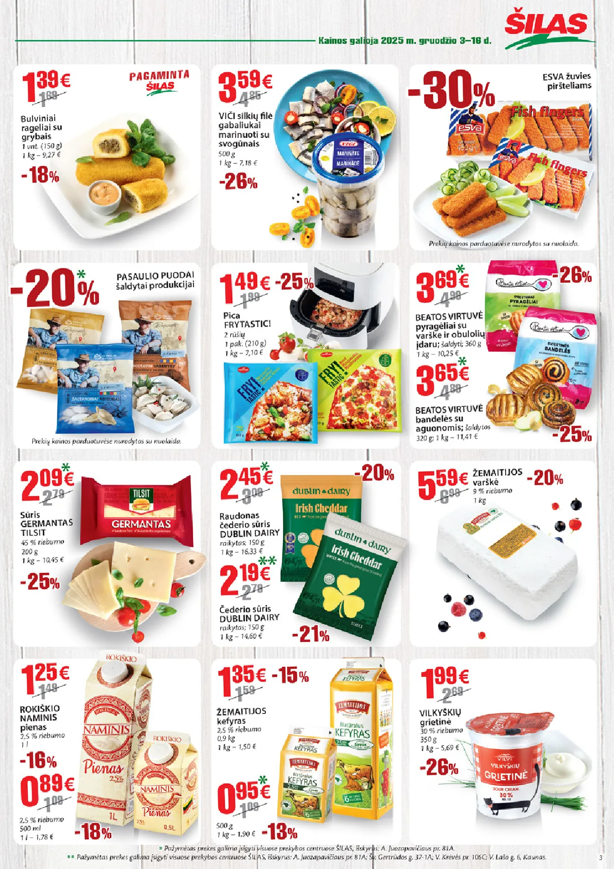 Šilas akcijų leidinys Nr. 24 – 3 psl.