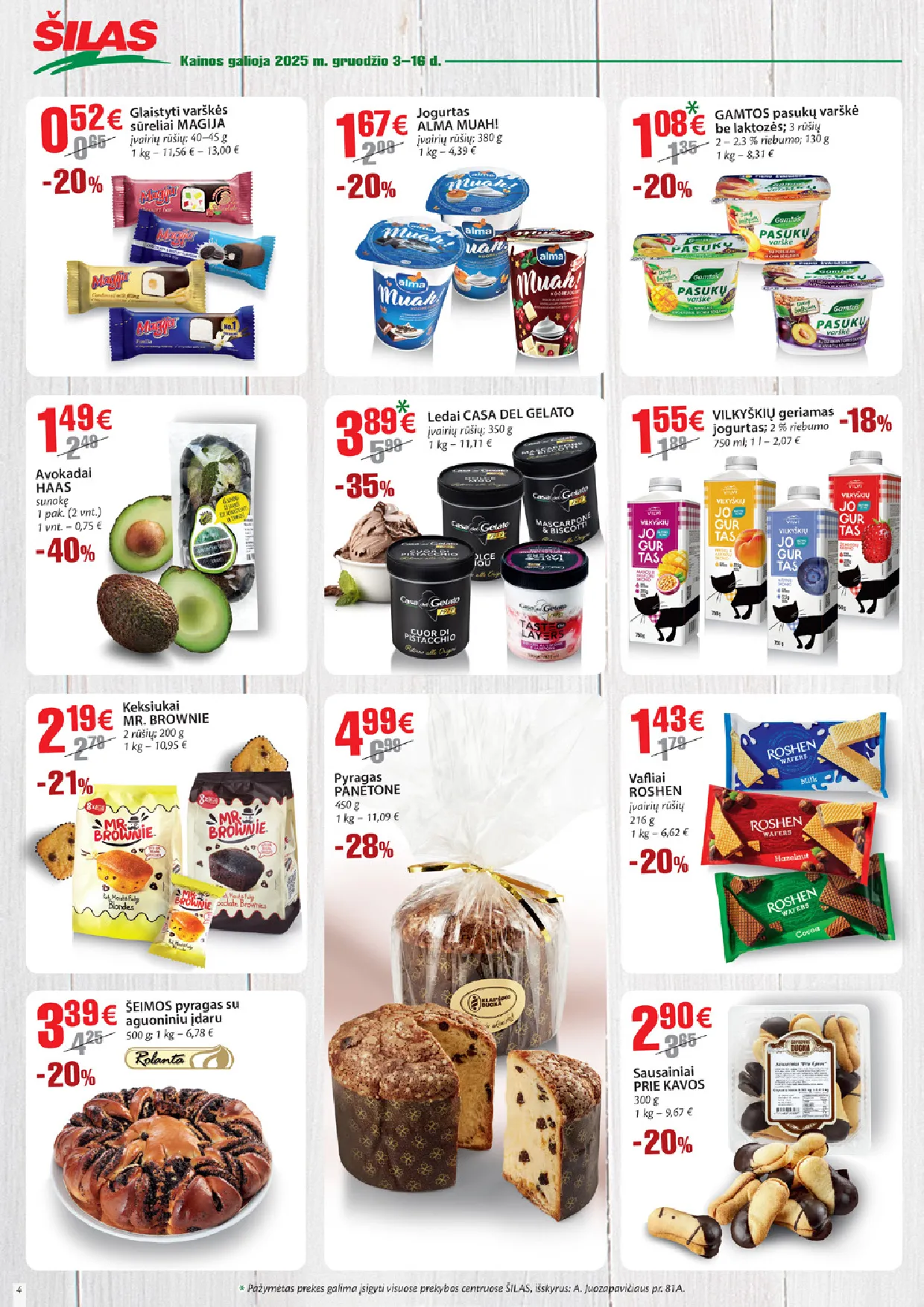 Šilas akcijų leidinys Nr. 24 – 4 psl.