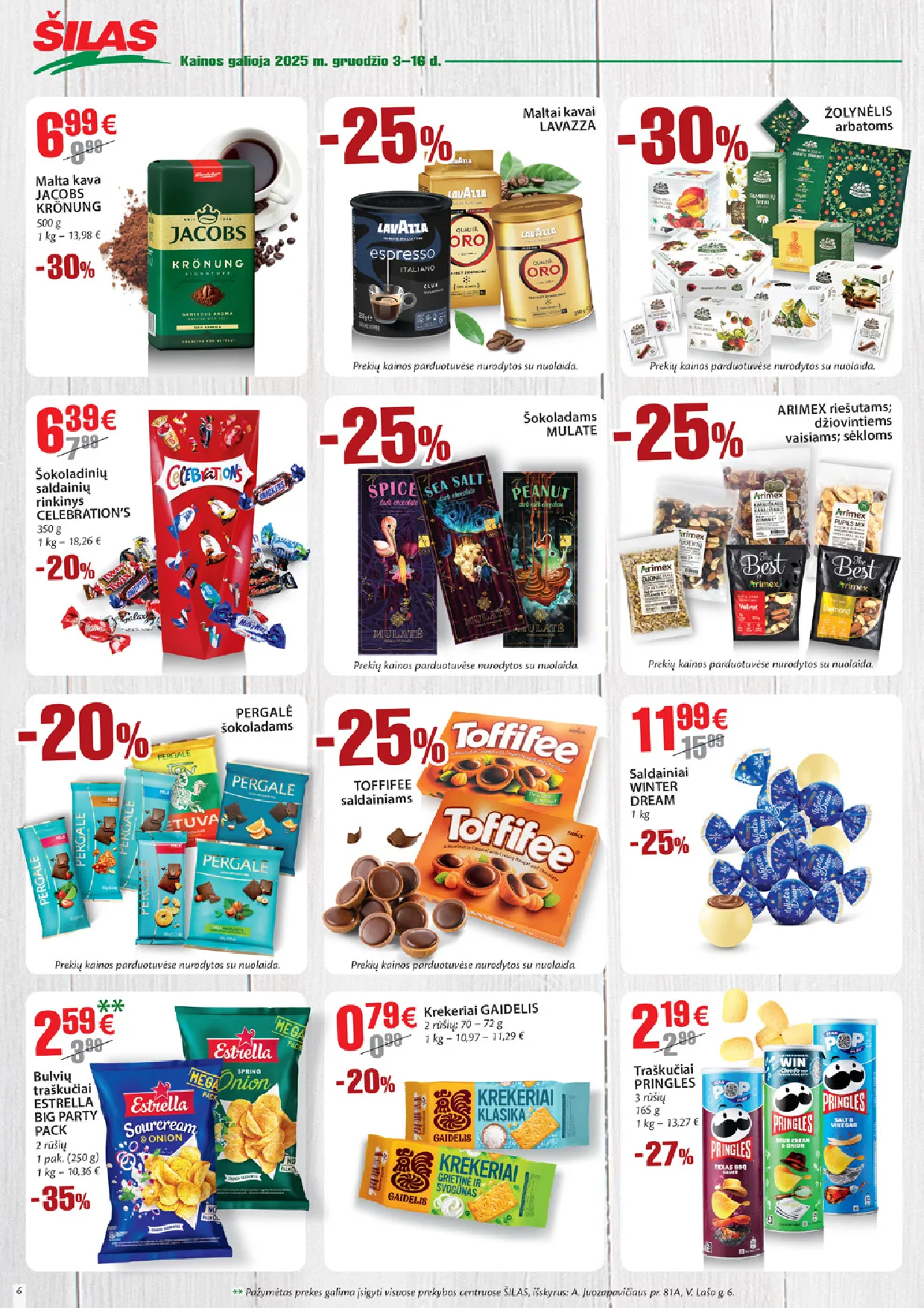 Šilas akcijų leidinys Nr. 24 – 6 psl.