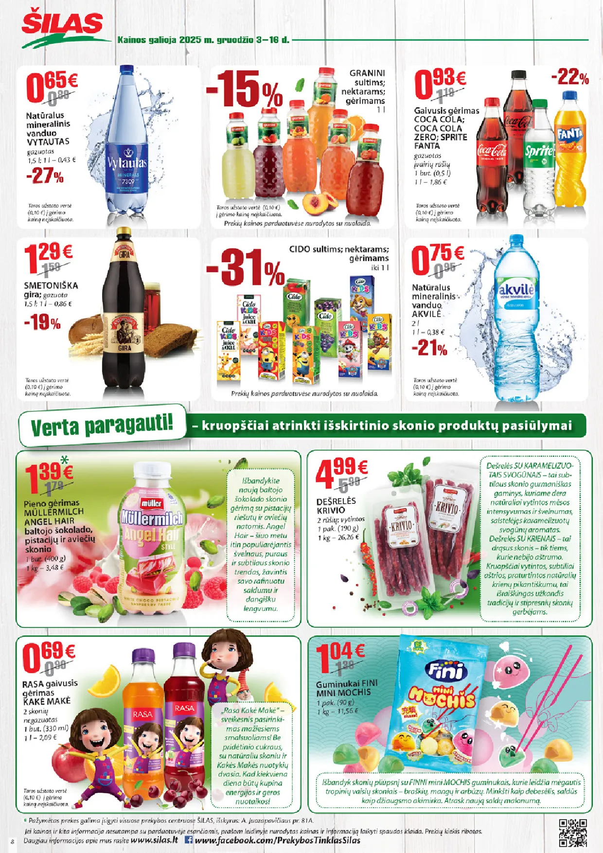 Šilas akcijų leidinys Nr. 24 – 8 psl.