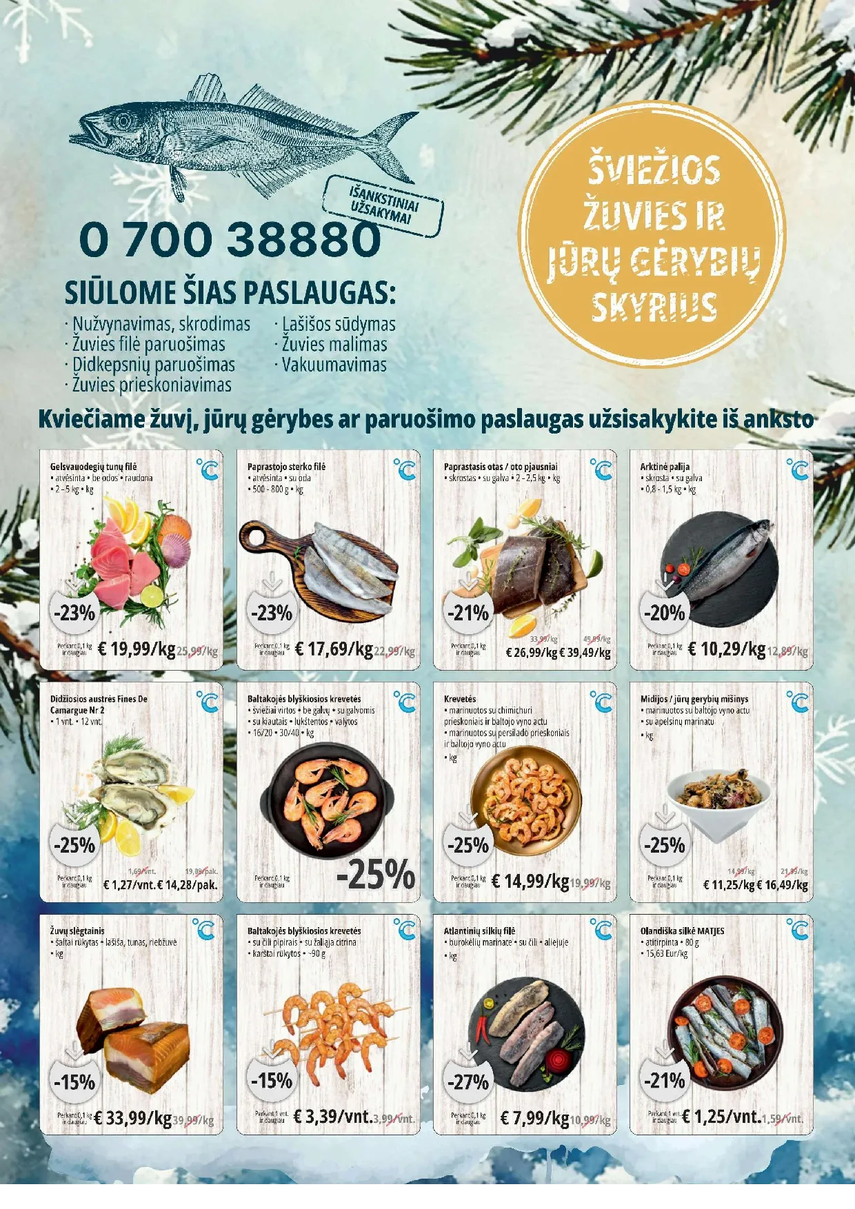 Promo Cash&Carry akcijų leidinys – 5 psl.