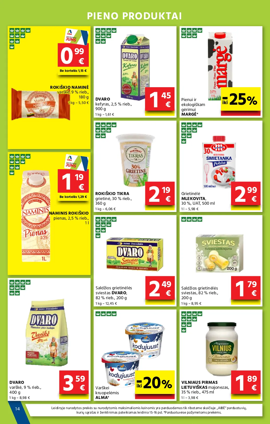 Aibė akcijų leidinys nr. 23 – 14 psl.