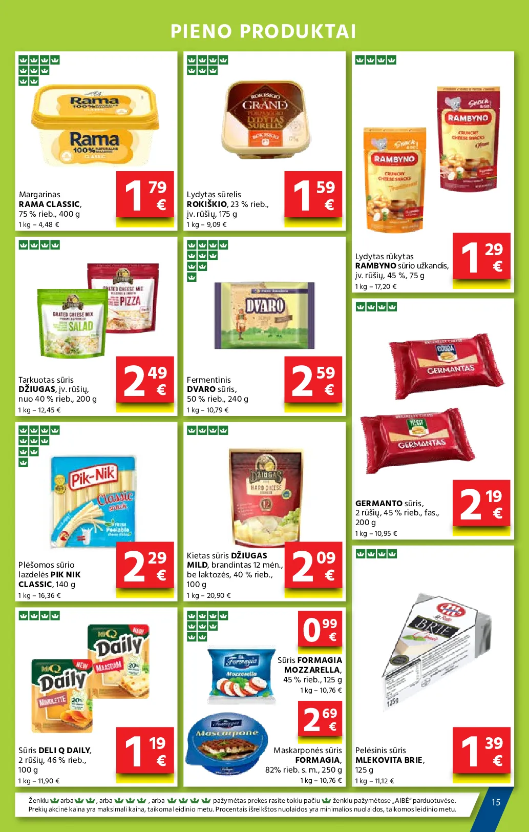 Aibė akcijų leidinys nr. 23 – 15 psl.