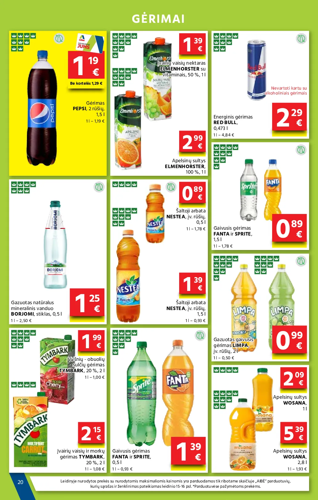 Aibė akcijų leidinys nr. 23 – 20 psl.