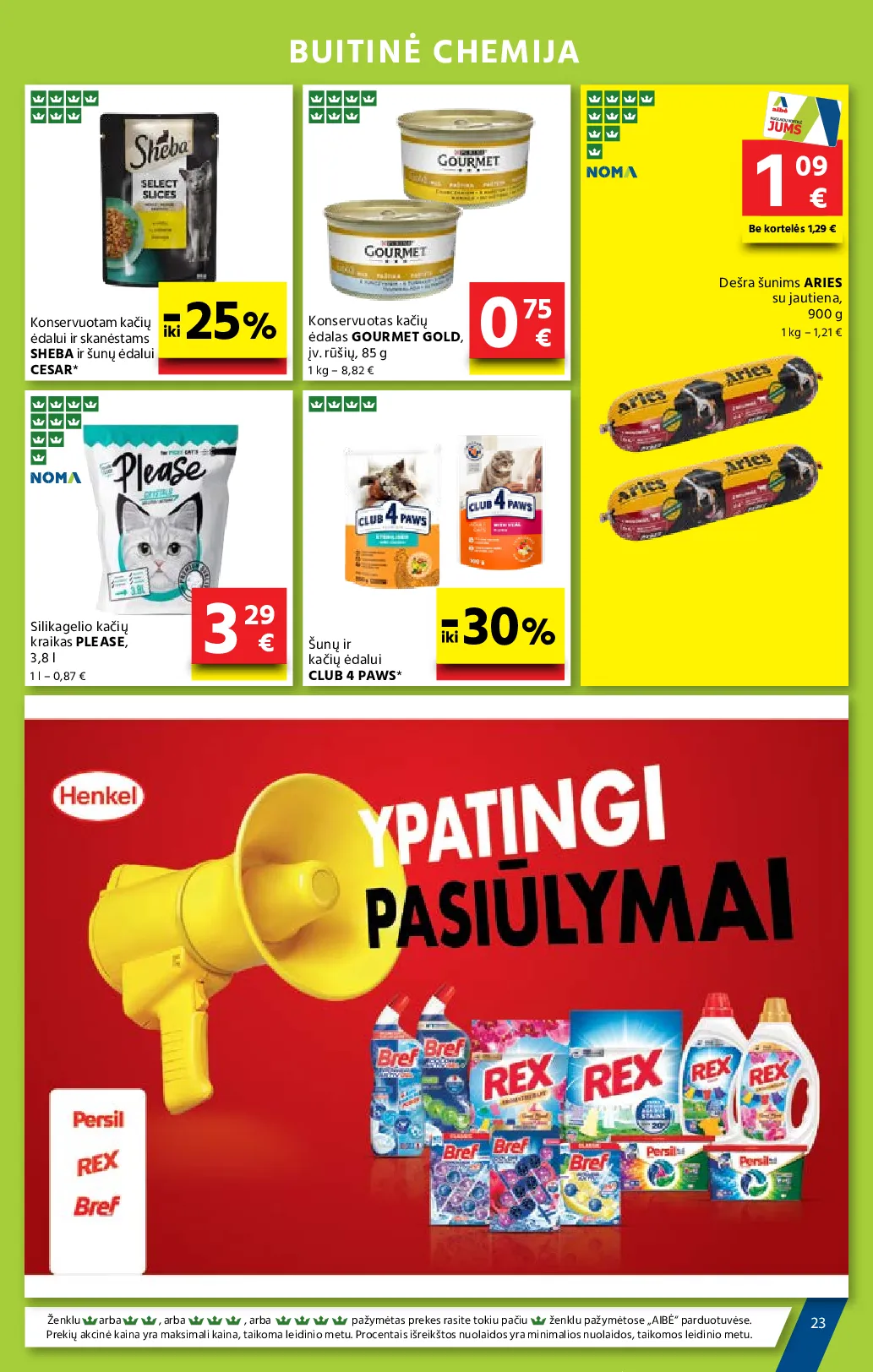 Aibė akcijų leidinys nr. 23 – 23 psl.