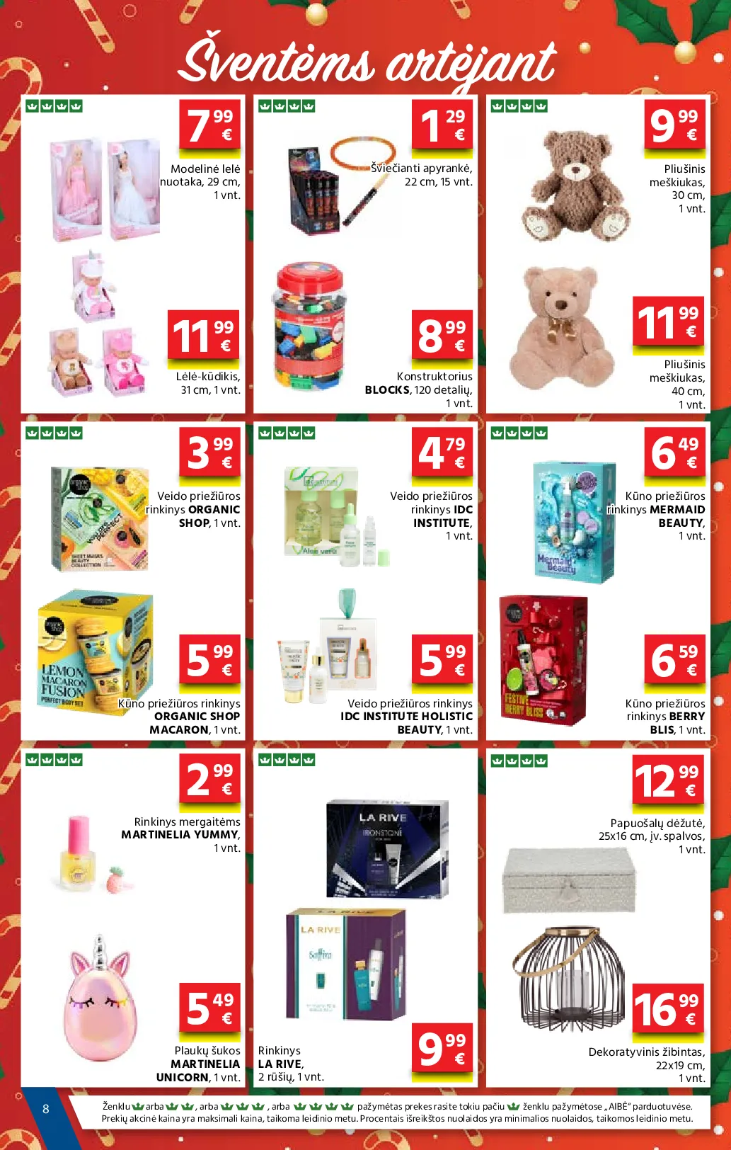 Aibė akcijų leidinys nr. 23 – 8 psl.