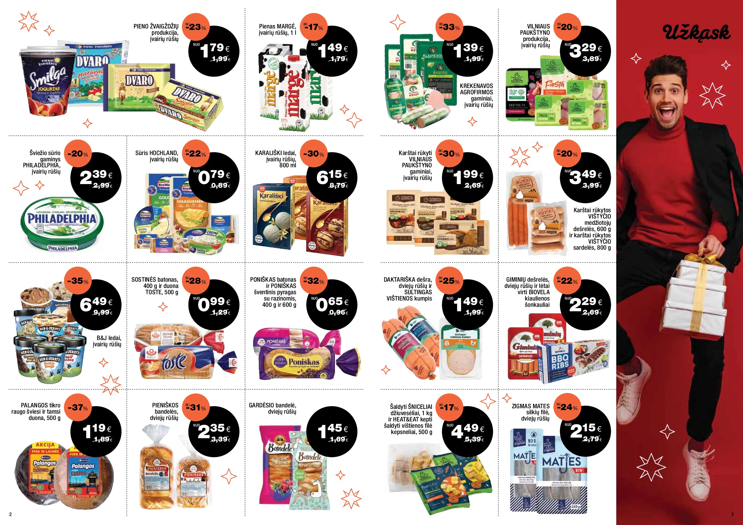 Express Market akcijų leidinys – 2 psl.