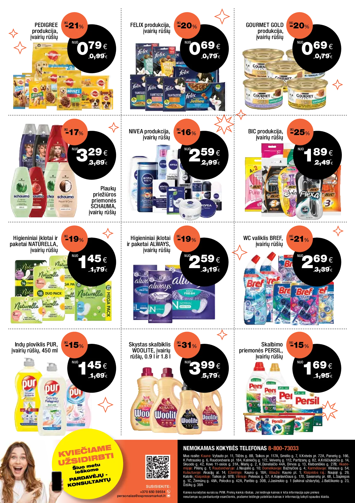 Express Market akcijų leidinys – 5 psl.