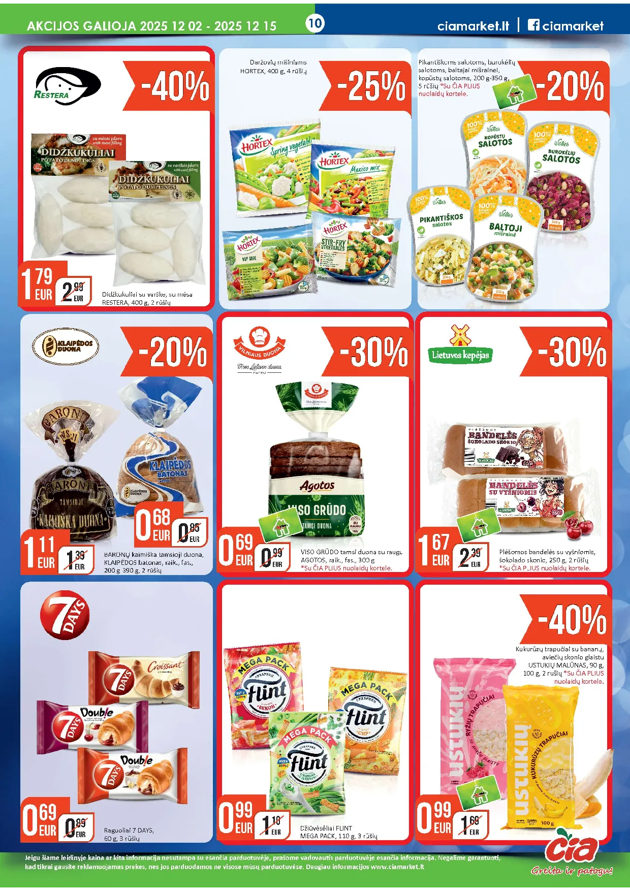 ČIA MARKET akcijų leidinys Nr. 24 (74) – 10 psl.